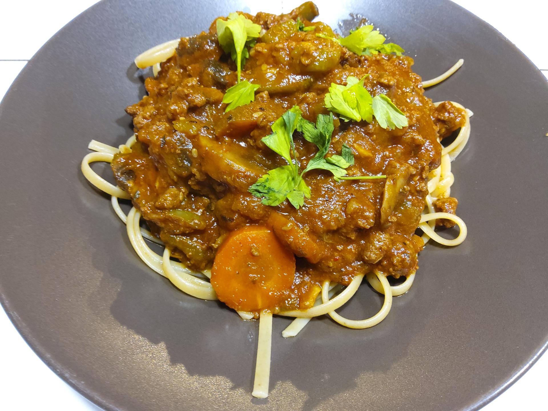 Sauce bolognaise aux légumes - Recette Cookeo V3 | Moulinex