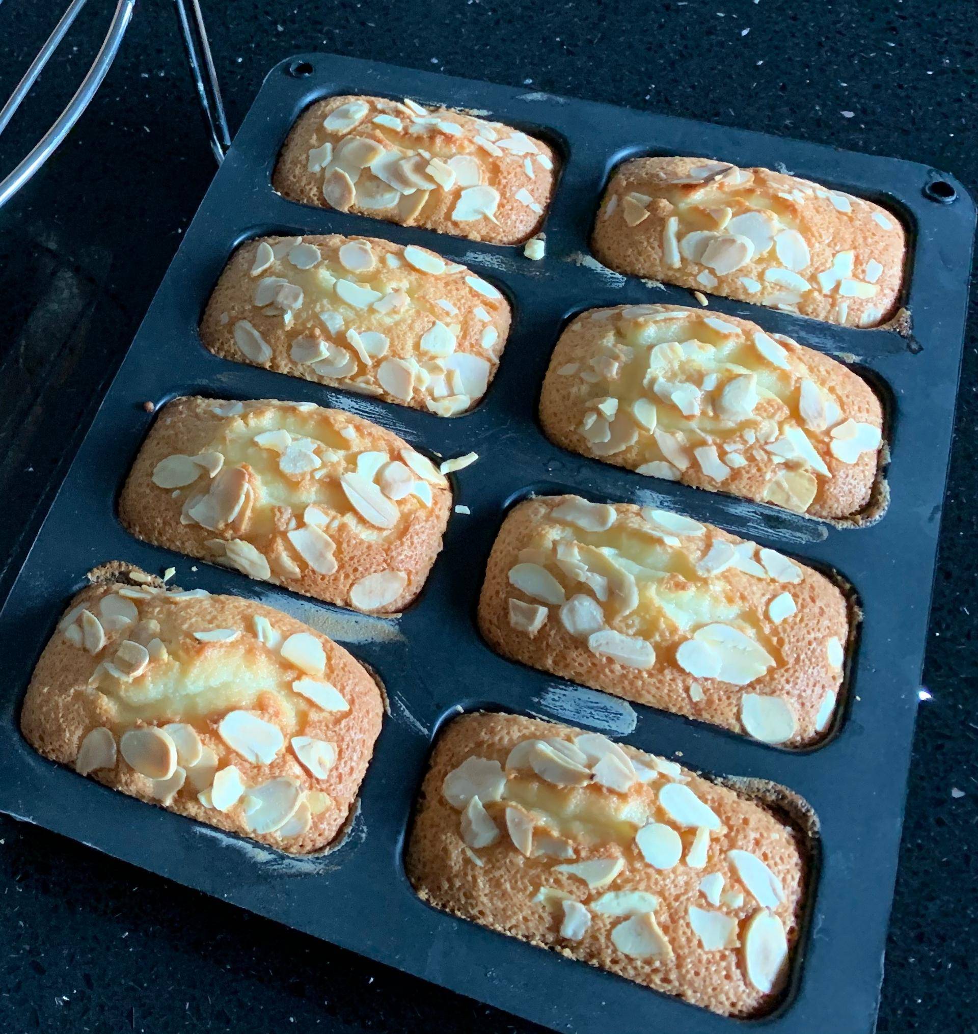 Financiers aux amandes - Recette Companion Connect XL | Moulinex