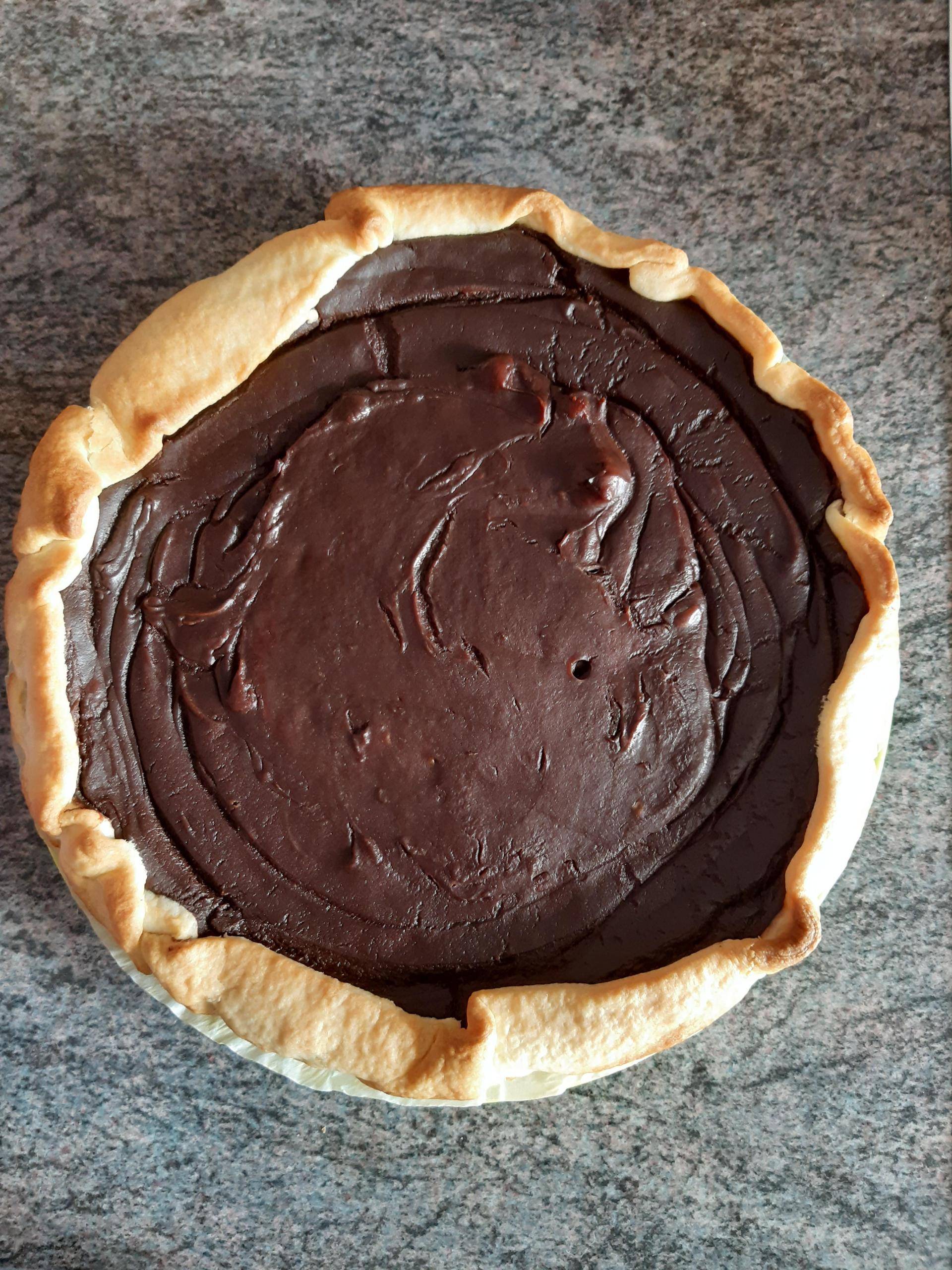 Tarte Flan pâtissier chocolat - Recette Companion Connect | Moulinex
