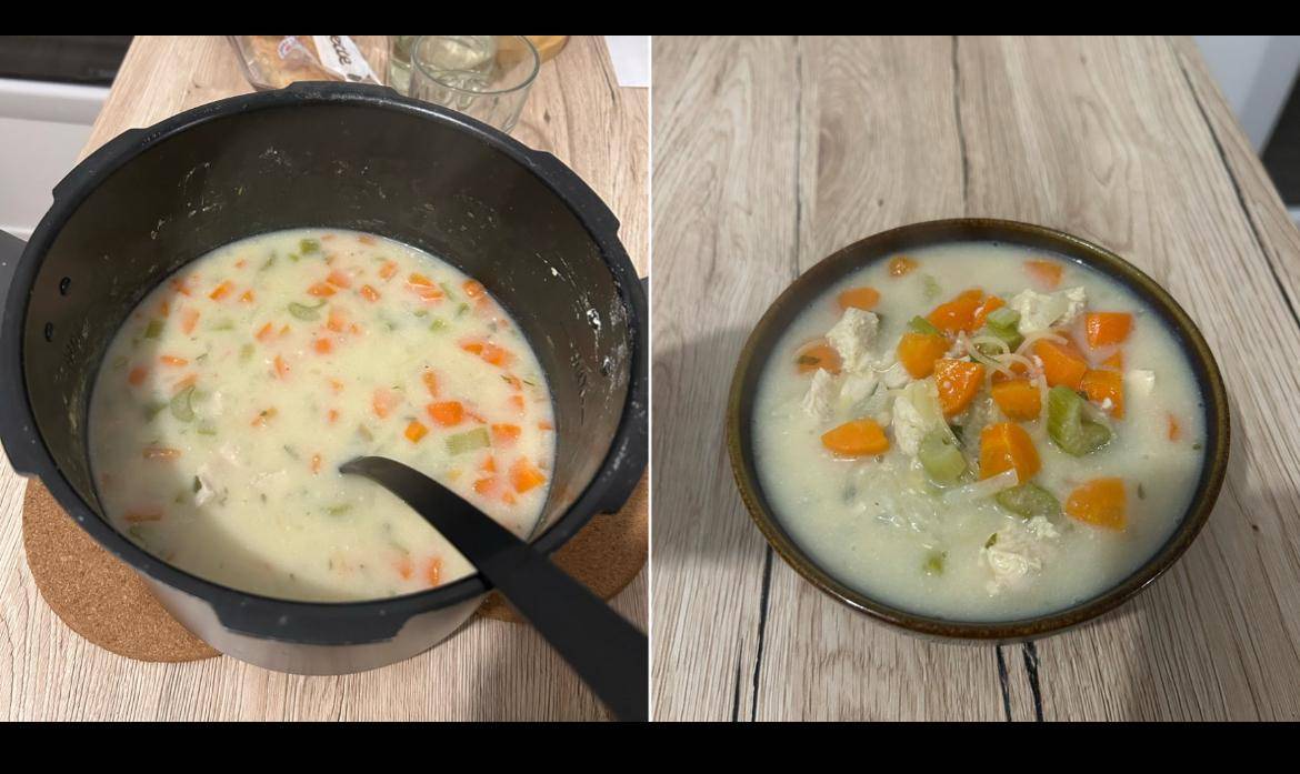 Soupe de poulet - Recette Cookeo | Moulinex