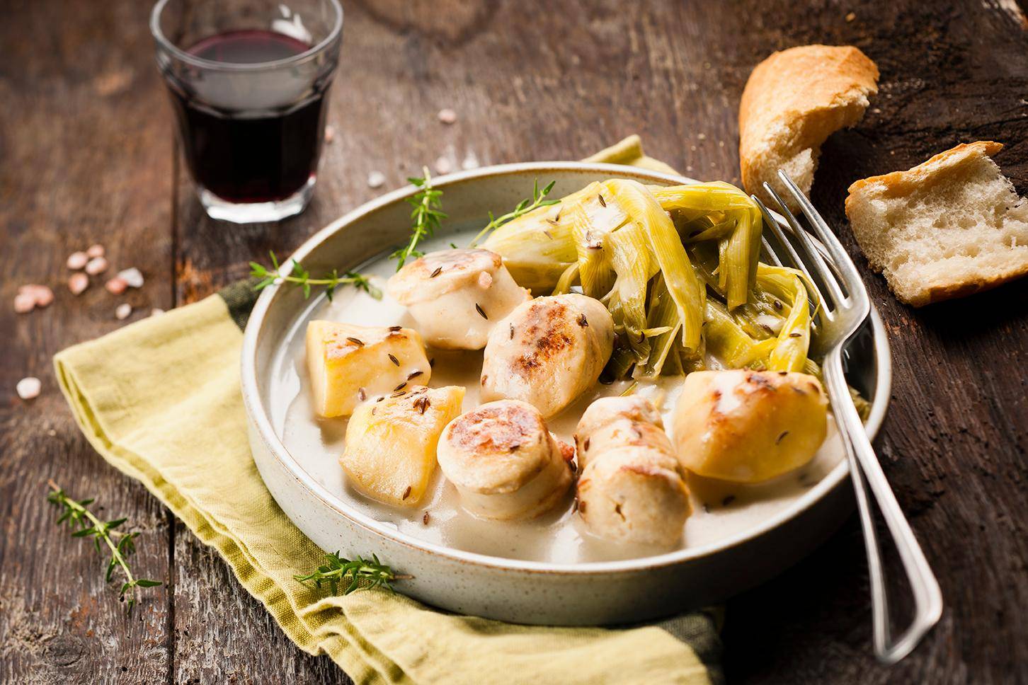 Witte pensen appel en prei - Recette Cookeo | Moulinex