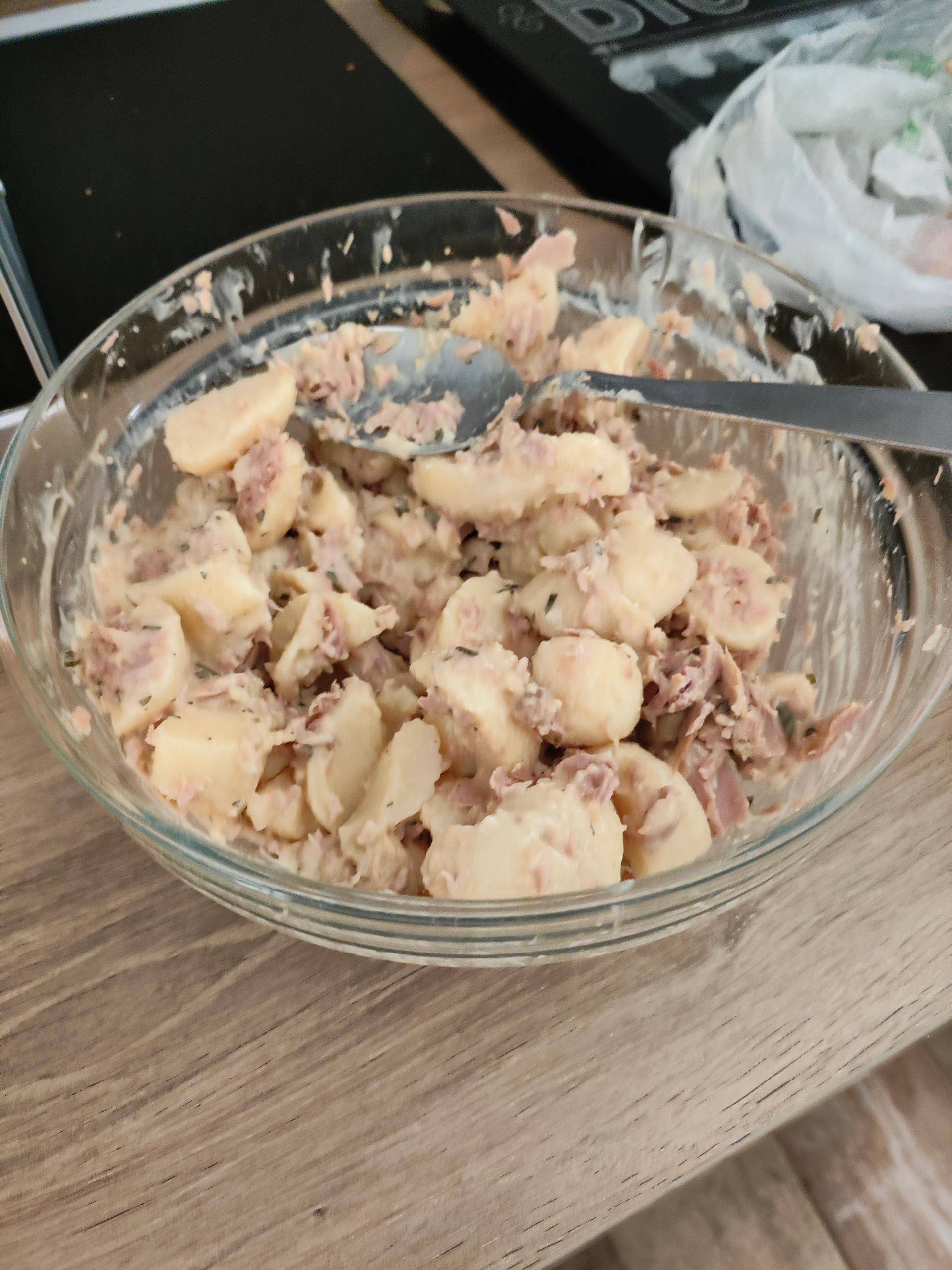 Salade de pommes de terre et au thon - Recette Cookeo V3 | Moulinex