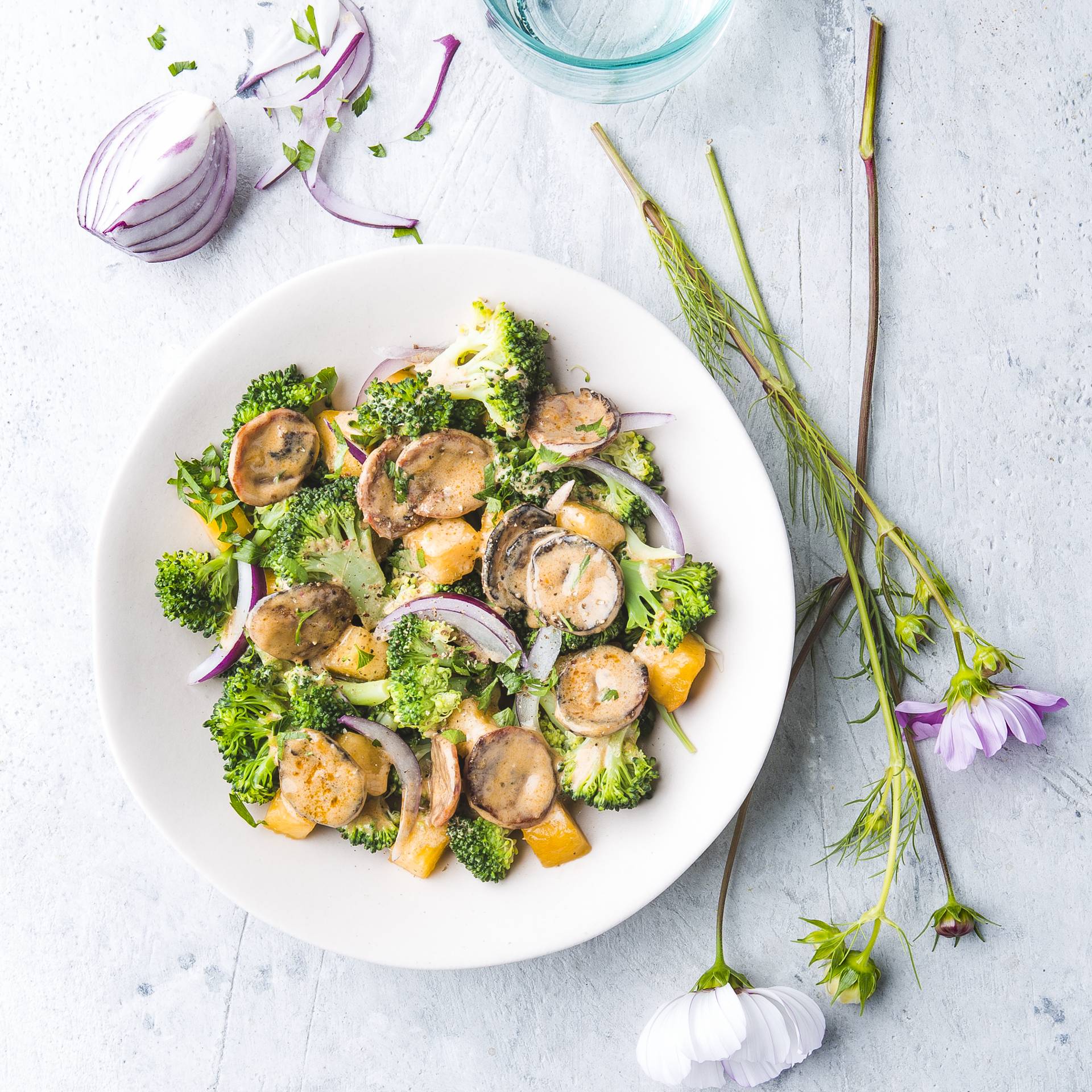 Brocoli au chorizo - Recette Cookeo | Moulinex