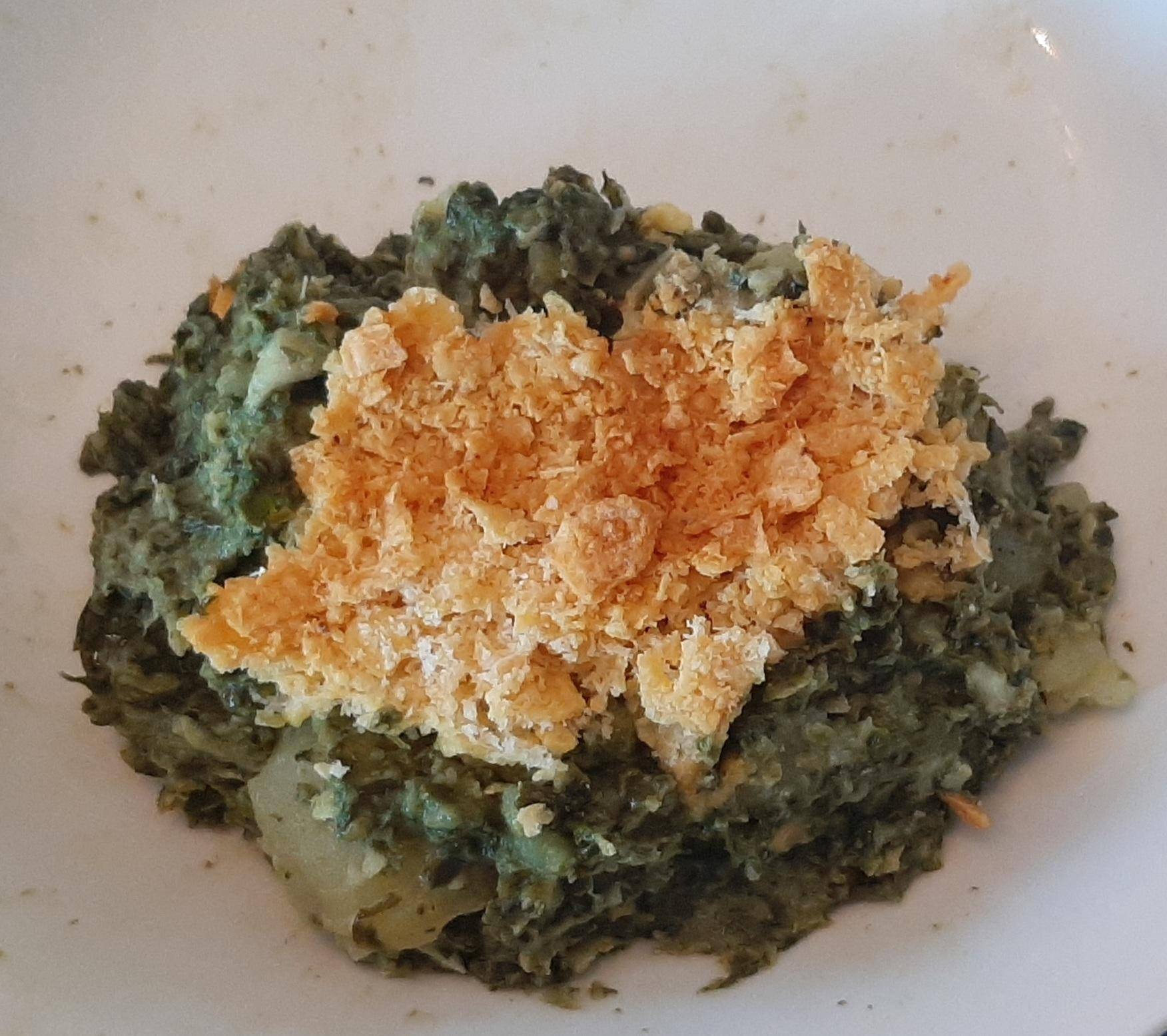 Parmentier de Cabillaud et Épinards - Recette Cookeo | Moulinex