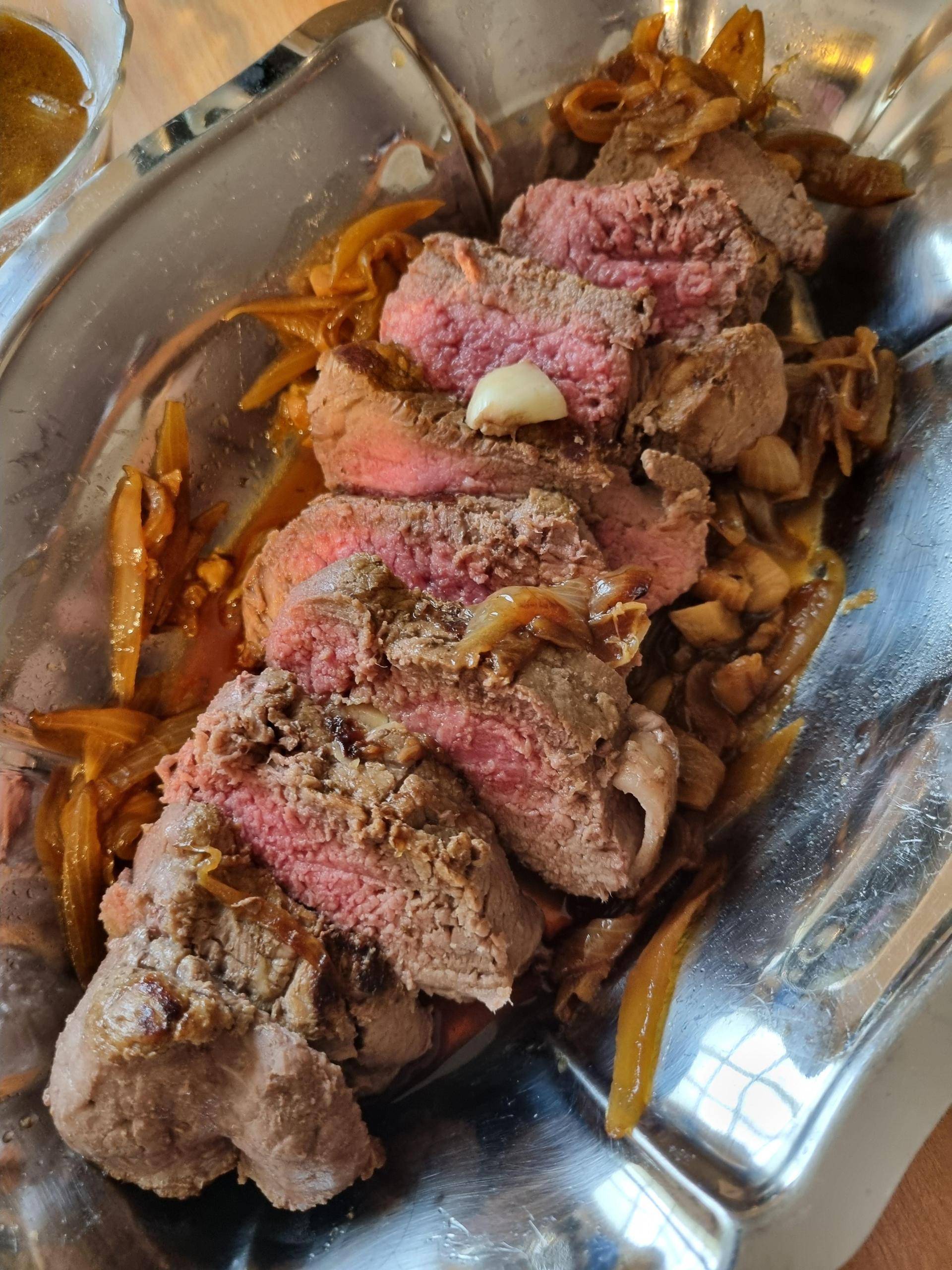 Roti de bœuf et son jus aux oignons - Recette Cookeo | Moulinex