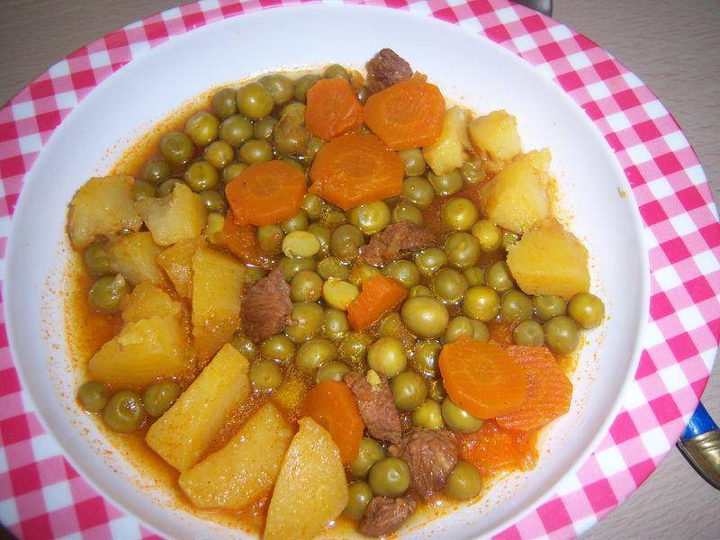 Petits poids, carottes et pommes de terre - Recette Cookeo | Moulinex