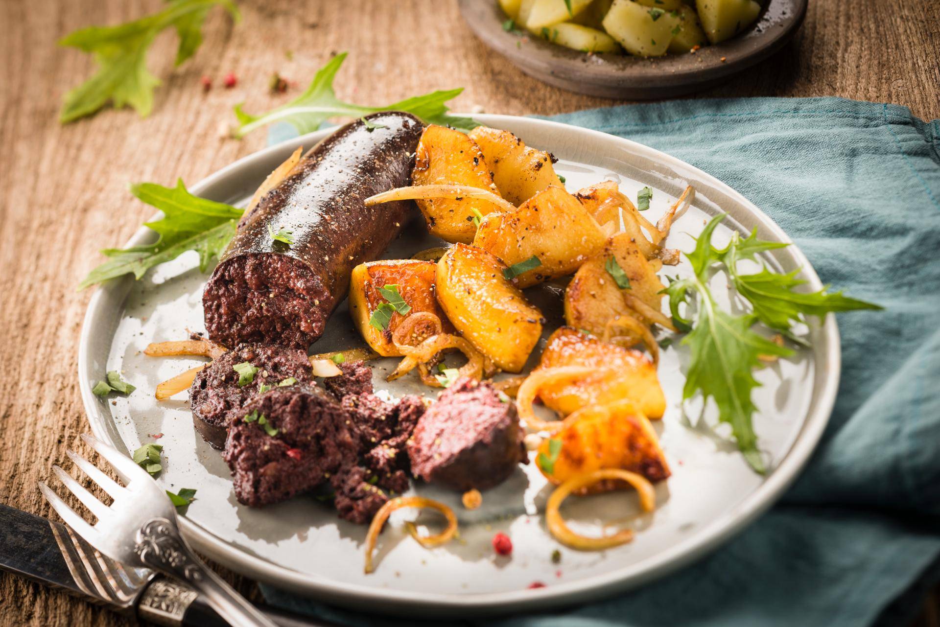 Boudins noirs aux 2 pommes - Recette Cookeo | Moulinex