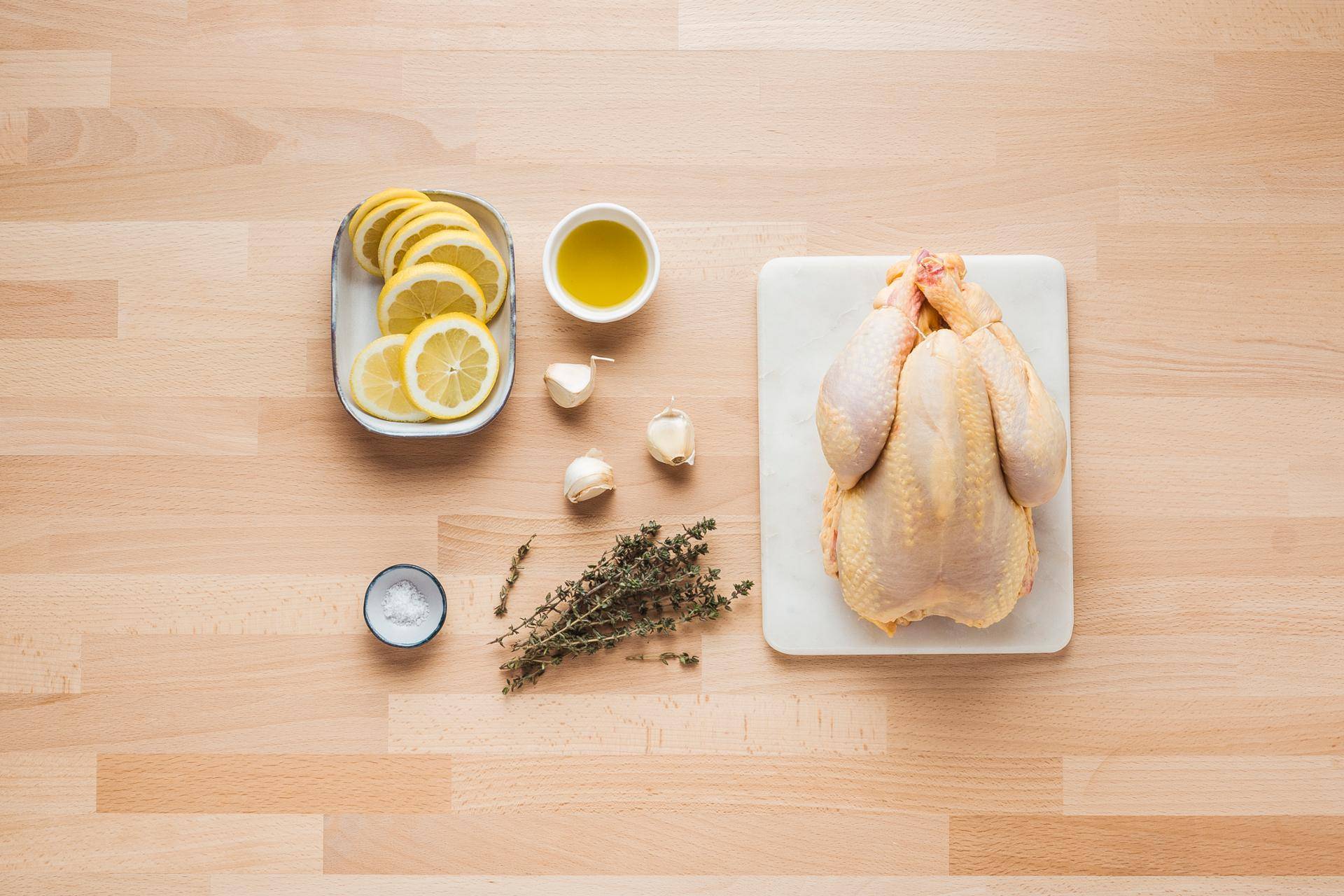 Poulet rôti thym citron - Recette Cookeo | Moulinex