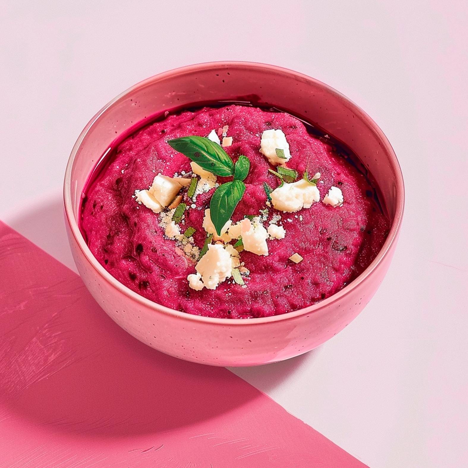 Sauce pour pâtes feta et betterave - Recette Blend up | Moulinex
