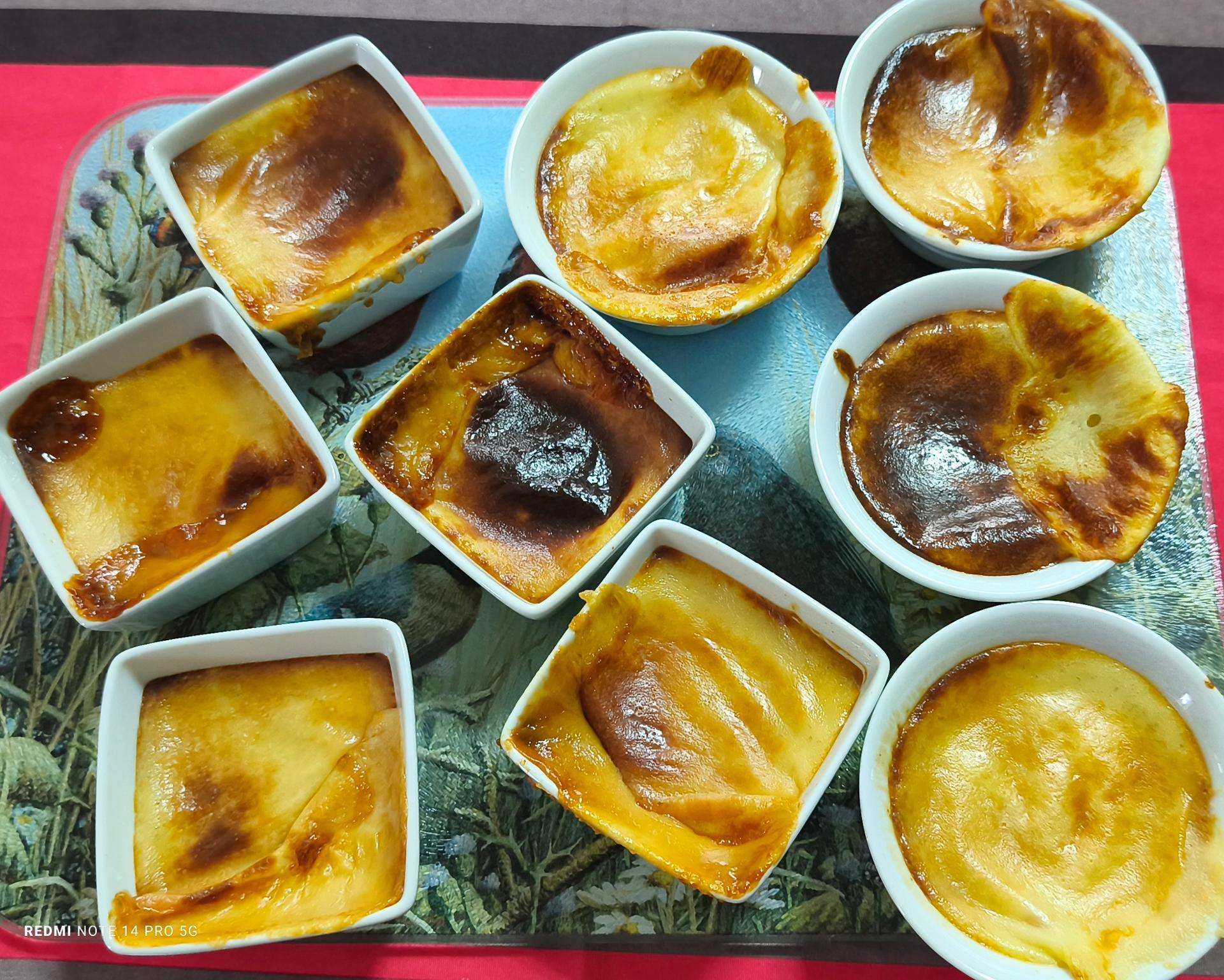 Gâteau de semoule caramélisé - Recette Dual EasyFry | Moulinex