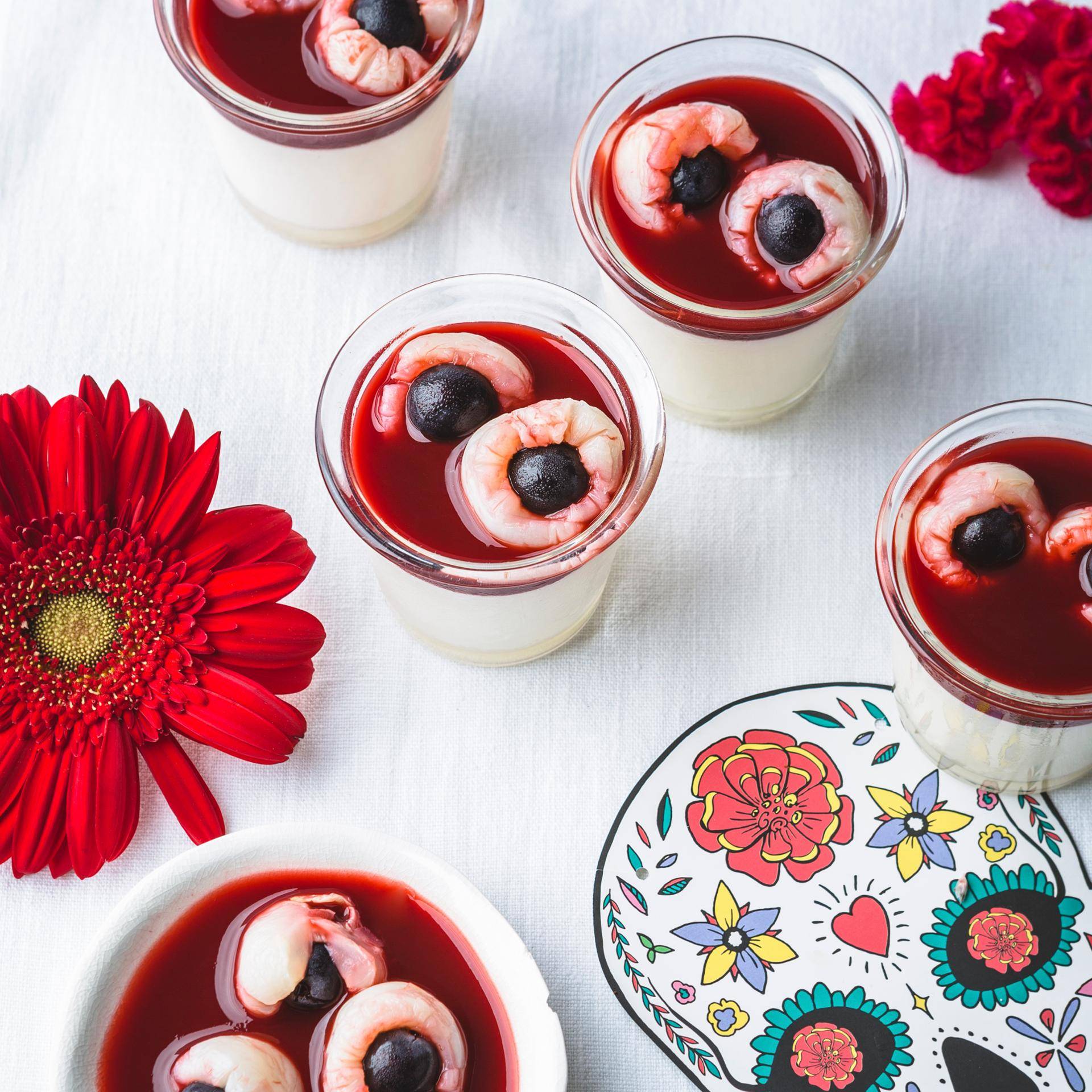 Pannacotta aux yeux - Recette Cookeo | Moulinex