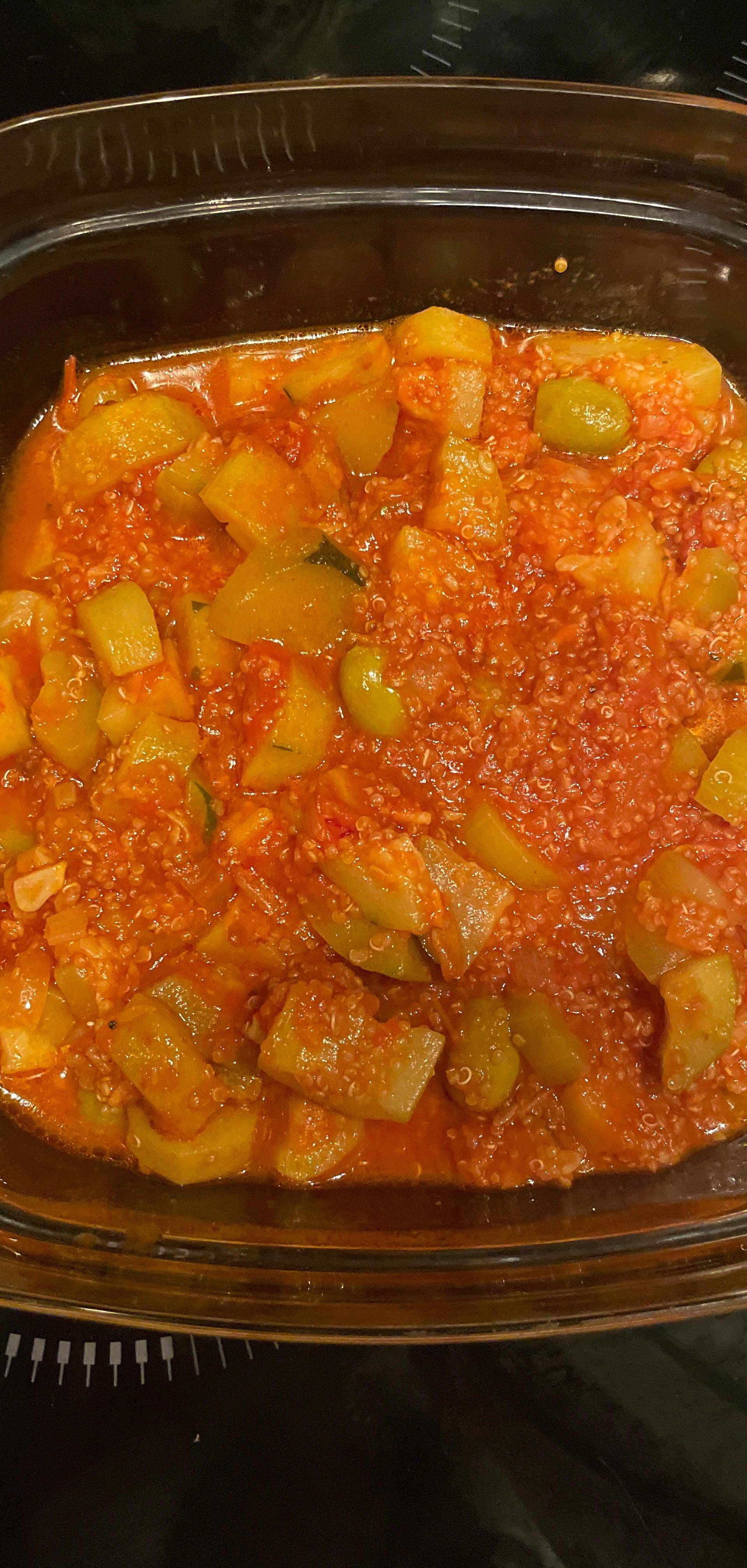 Quinoa courgette & lardons - Recette Cookeo V3 | Moulinex