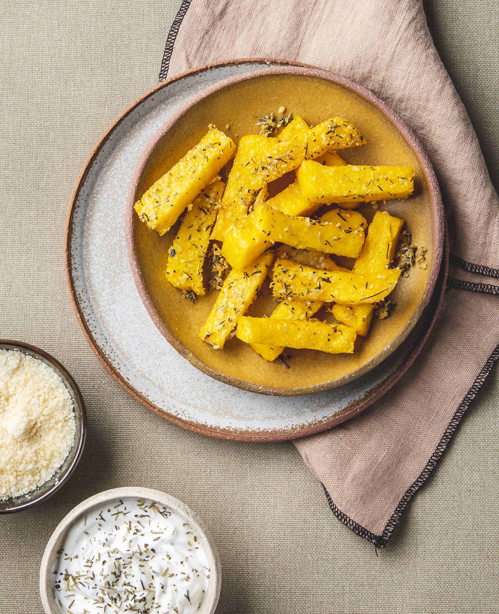 Frites de polenta fraîche au parmesan - Recette Cookeo Infinity 17in1 | Moulinex