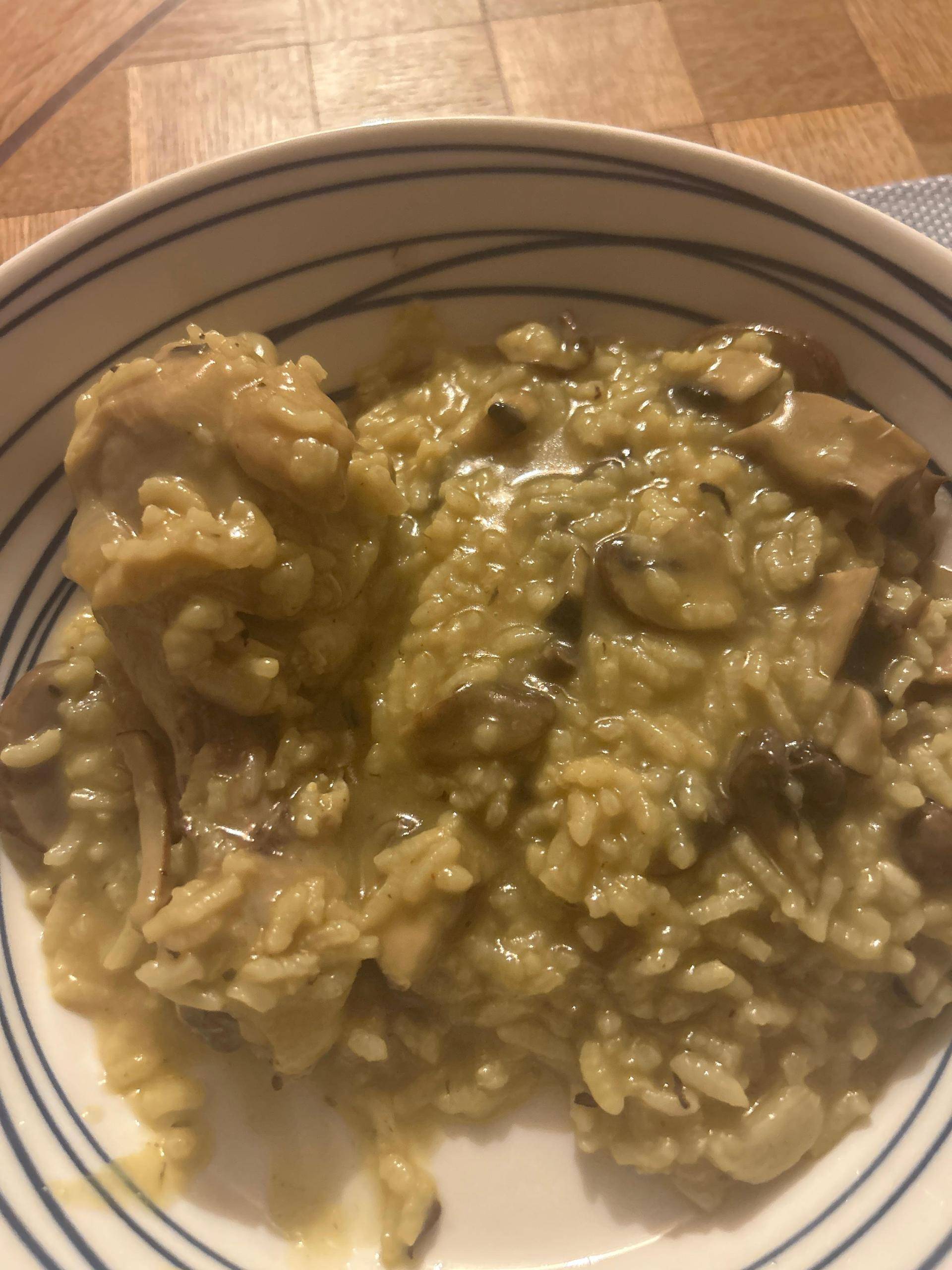 Cuisses de poulet riz champignons façon risotto - Recette Cookeo 10in1 | Moulinex