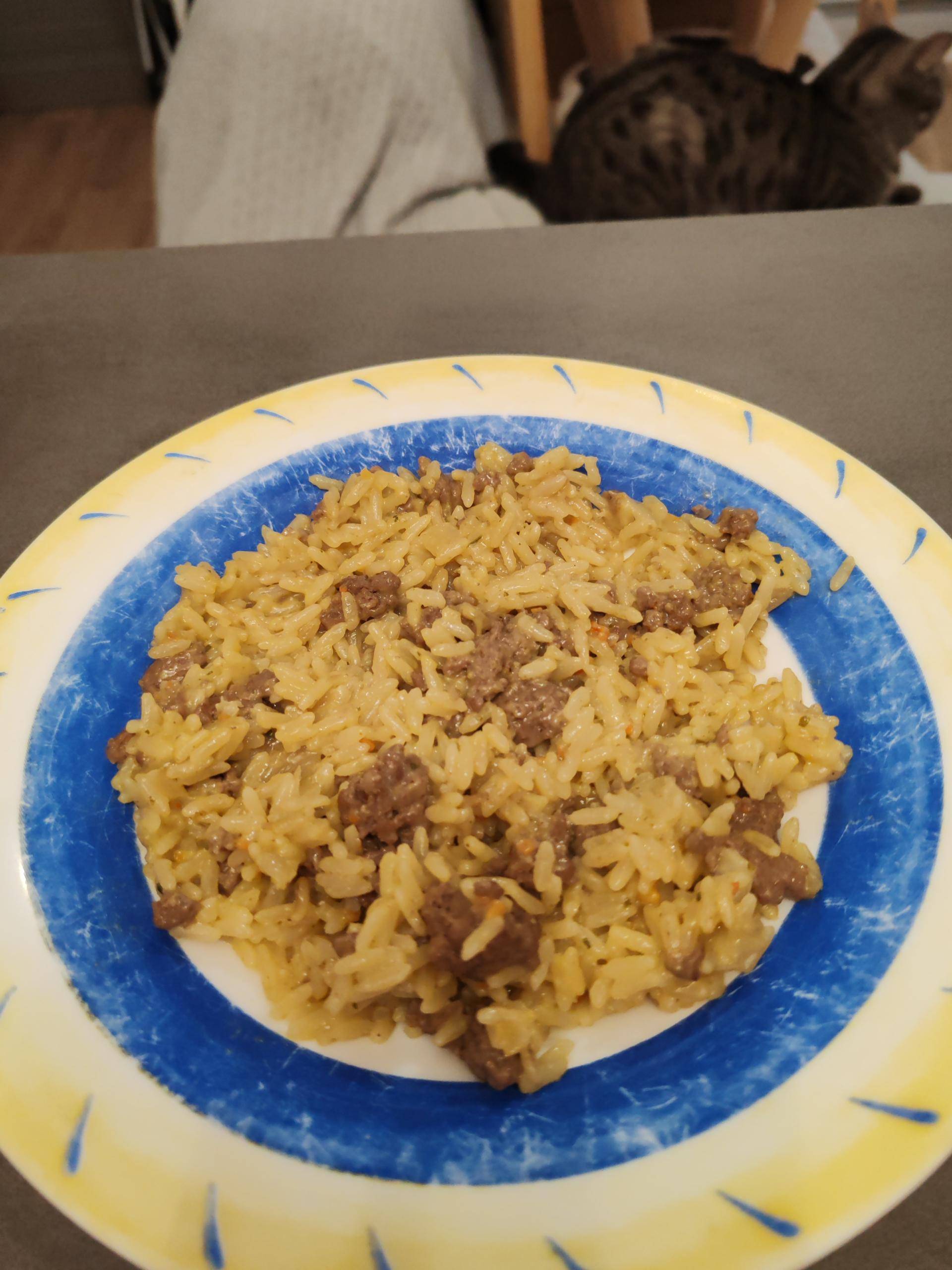Riz au curry et steak haché - Recette Cookeo 9in1 | Moulinex