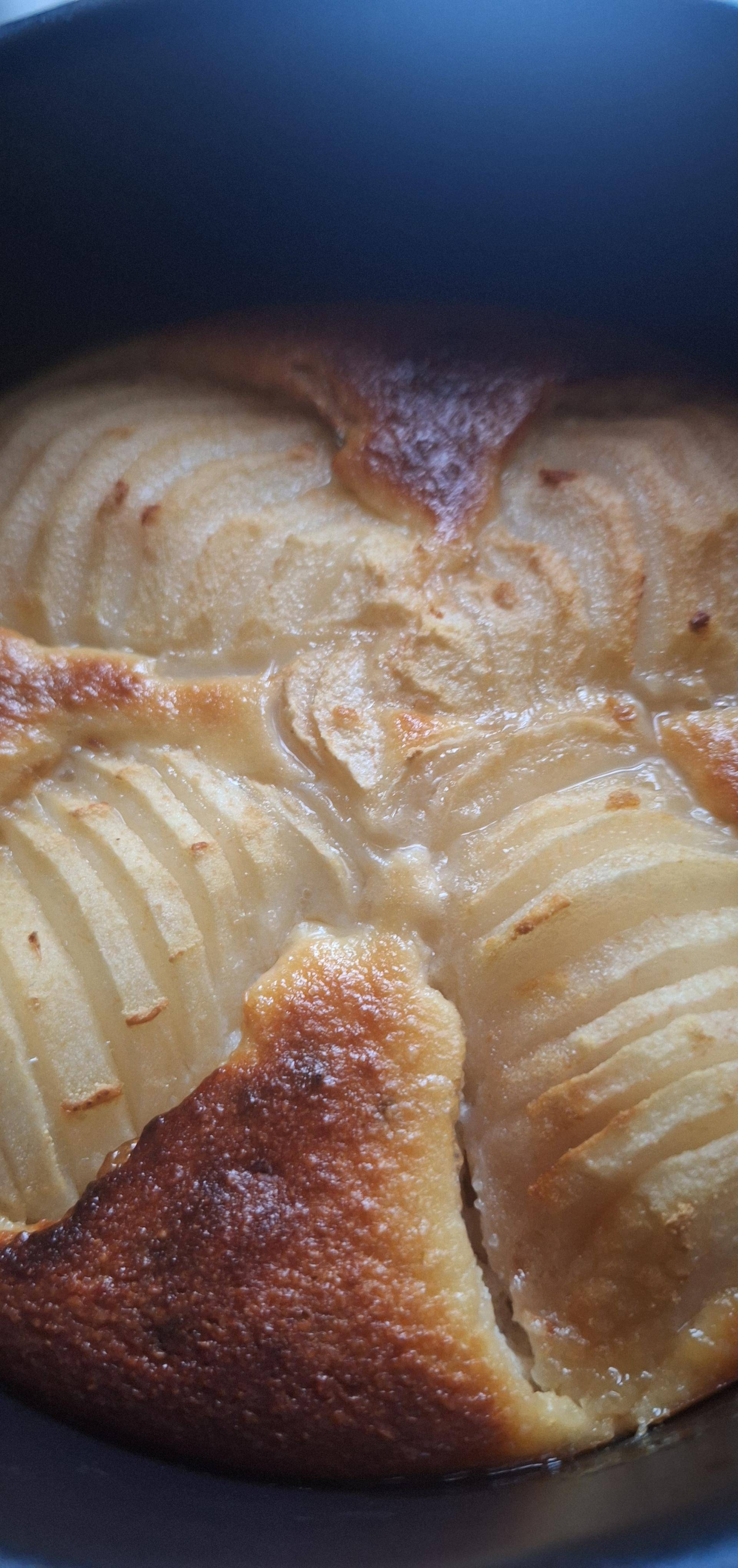 Gratin de poires aux amandes - Recette Dual EasyFry&Grill | Moulinex
