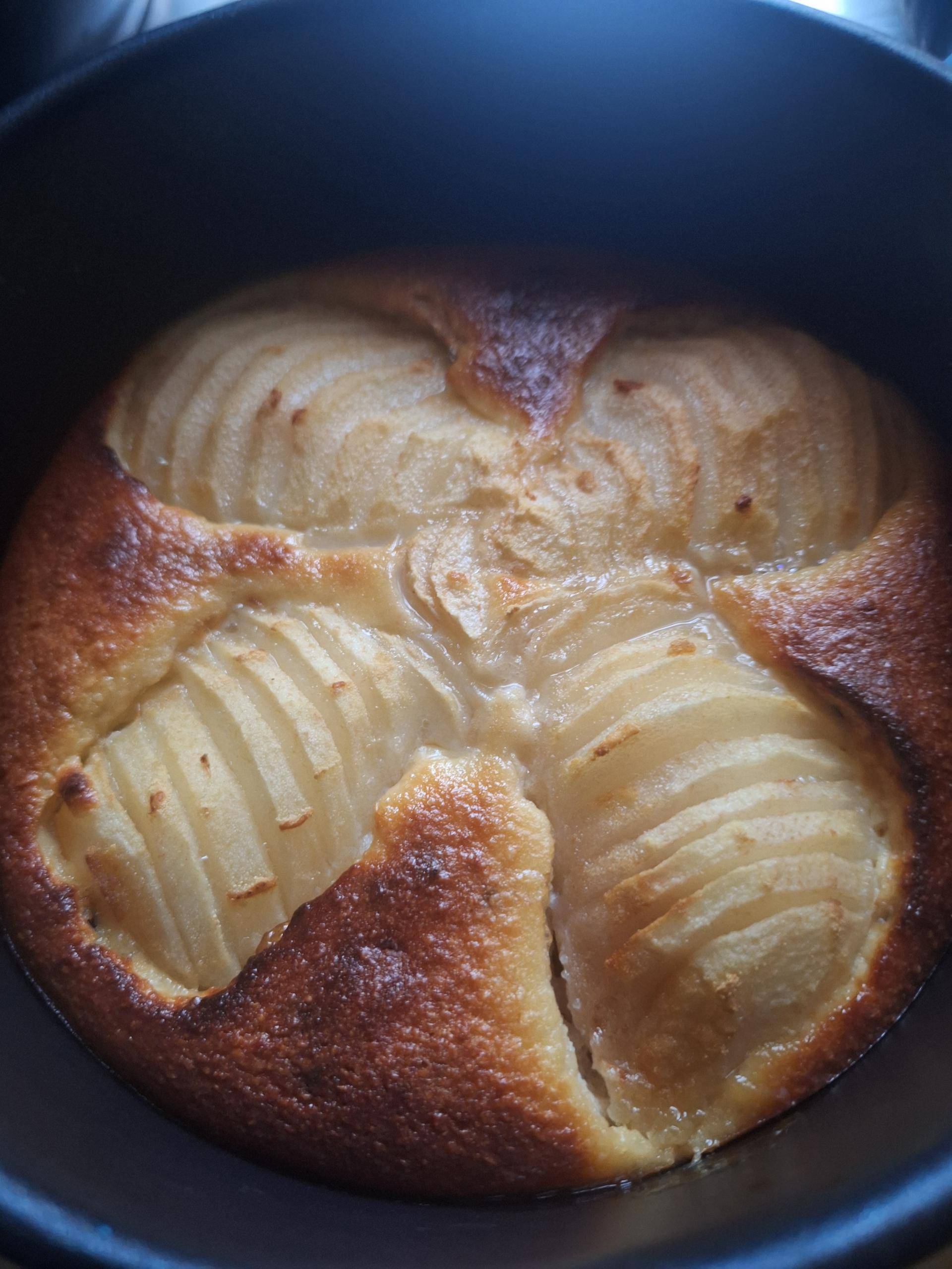 Gratin de poires aux amandes - Recette Dual EasyFry&Grill | Moulinex