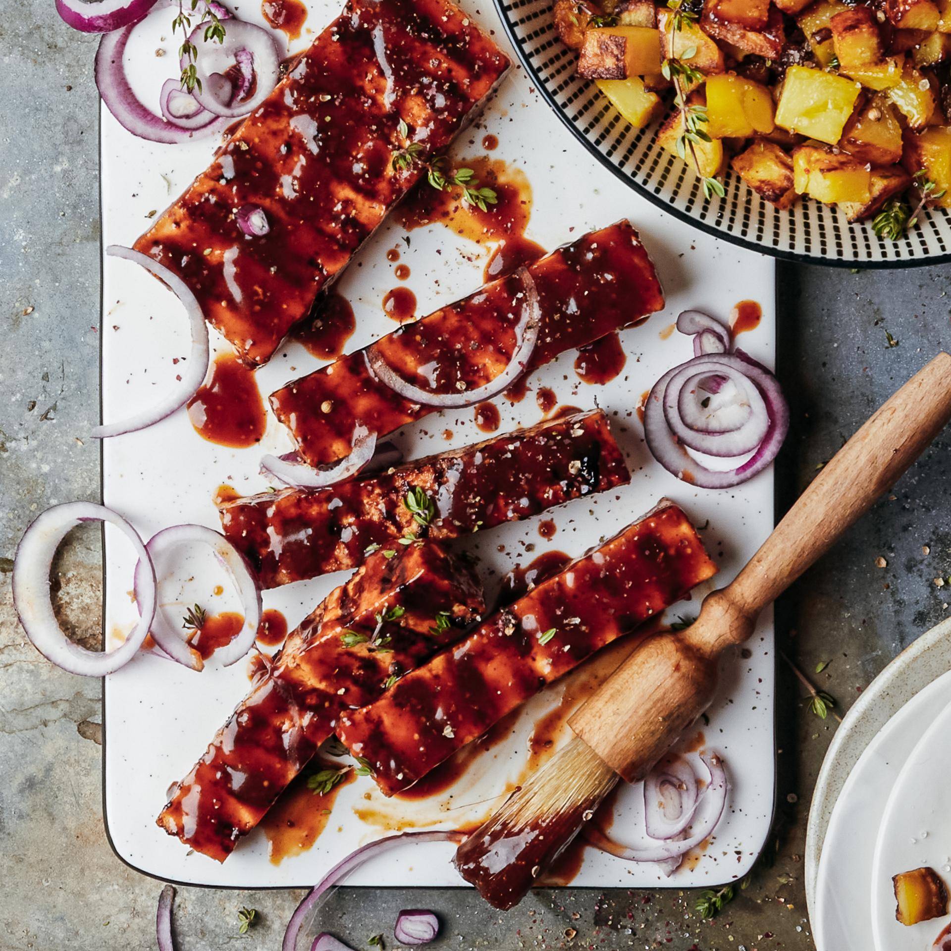Ribs de porc - Recette Multifunction Airfryer Oven Digital | Moulinex