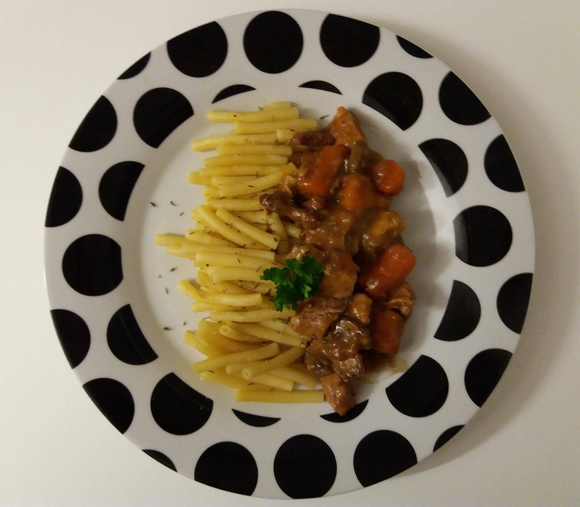 Dinde façon coq au vin - Recette Cookeo | Moulinex