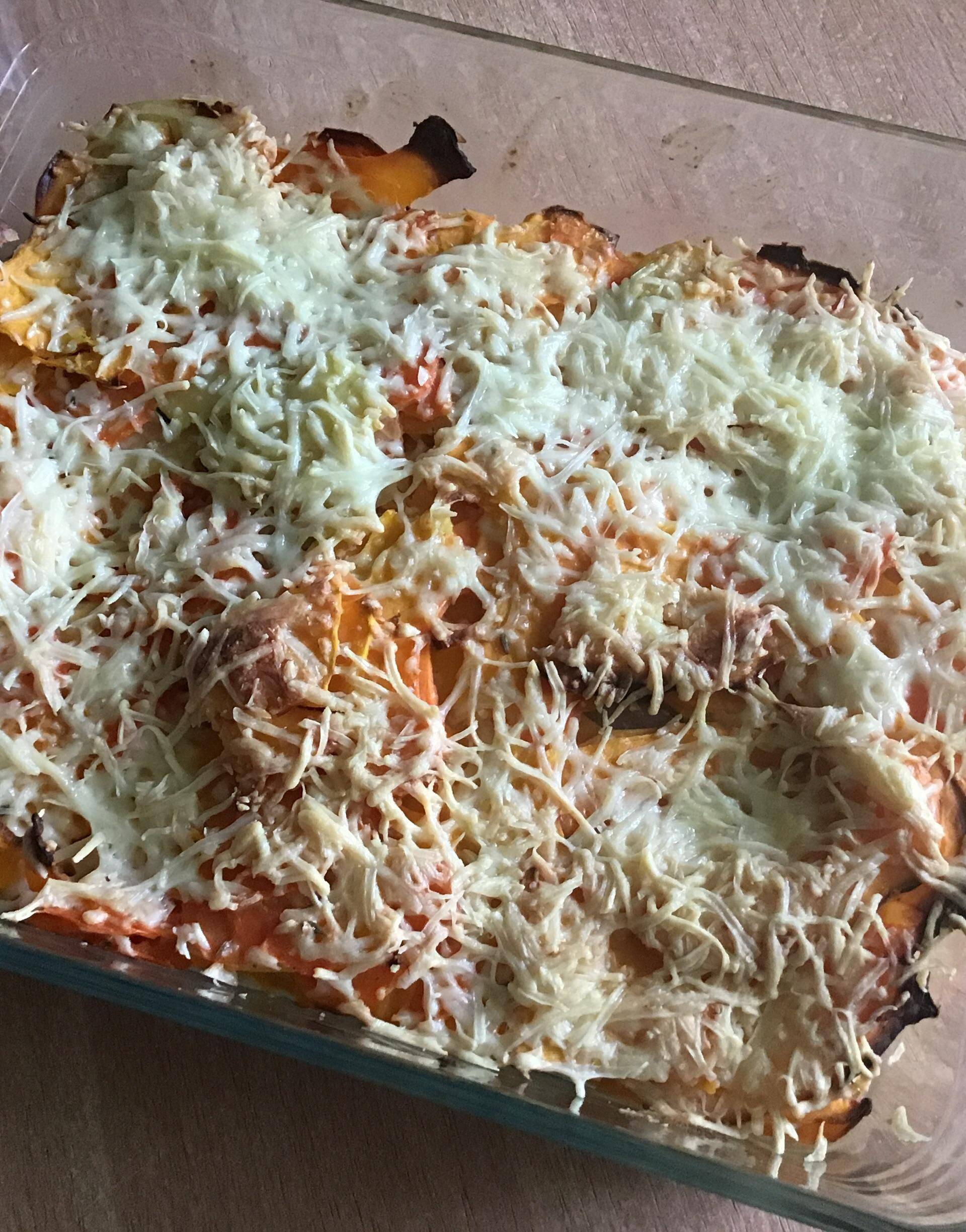 Gratin butternut - Recette Companion Connect XL | Moulinex