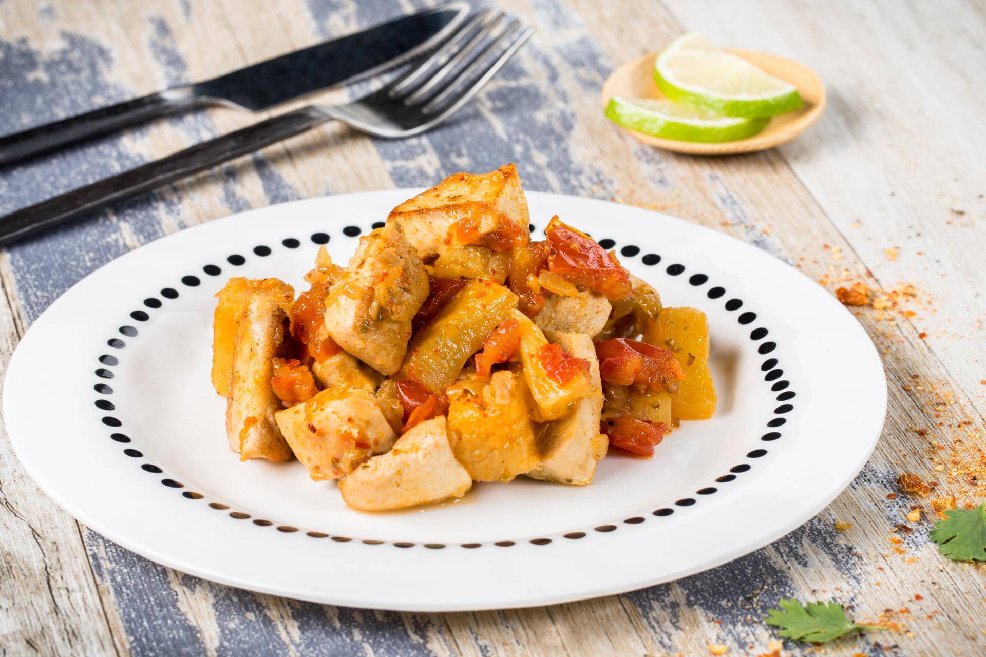 Mexicaanse kip met ananas - Recette Cookeo | Moulinex