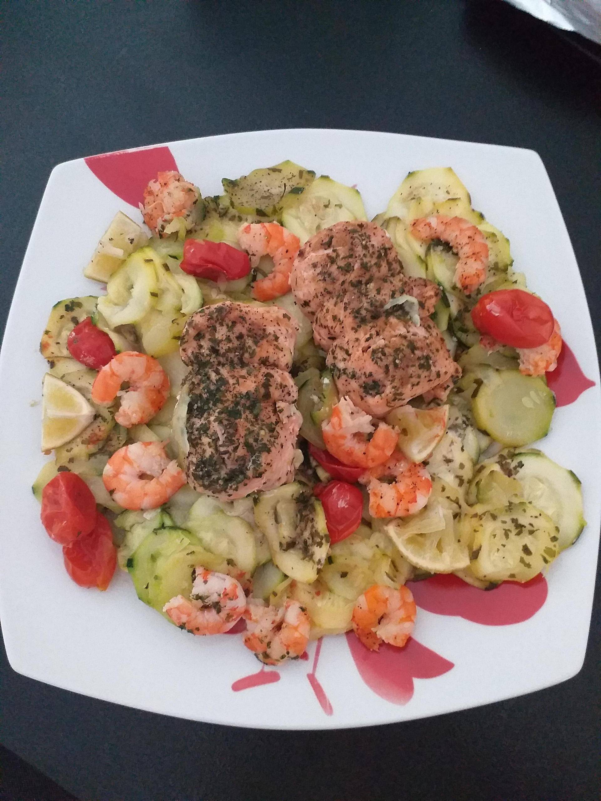Paupiettes de saumon noix de St-Jacques et courgettes - Recette Cookeo | Moulinex