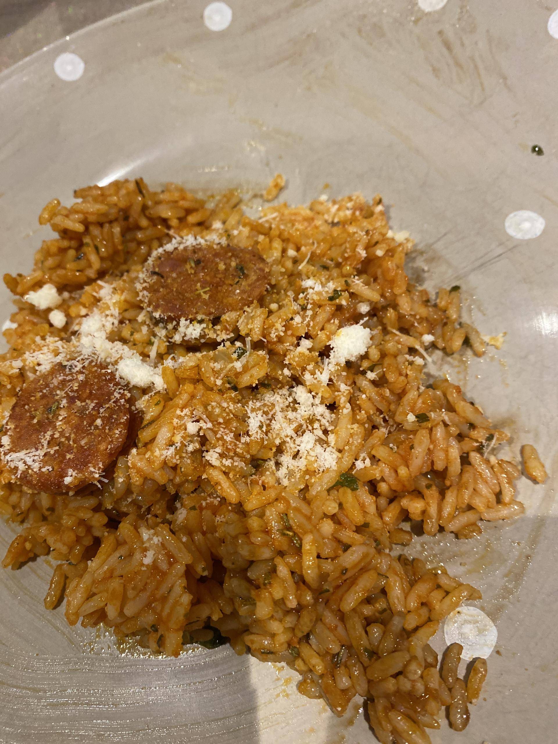 Riz à la sauce tomate et chorizo de Manon08 - Recette Cookeo | Moulinex