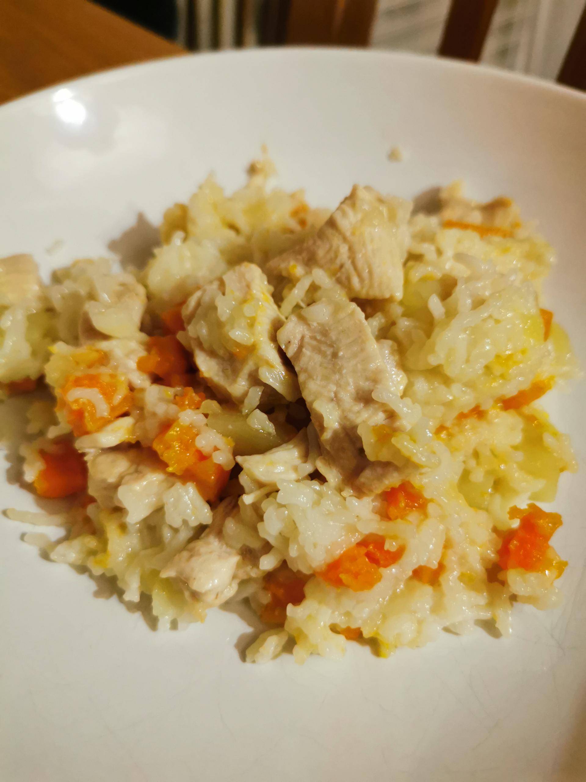 Riz poulet petits légumes - Recette Cookeo V3 | Moulinex