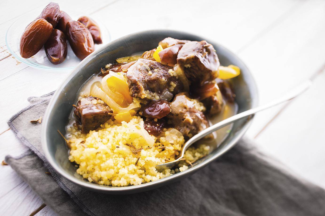 Tajine d'agneau aux dattes - Recette Cookeo | Moulinex