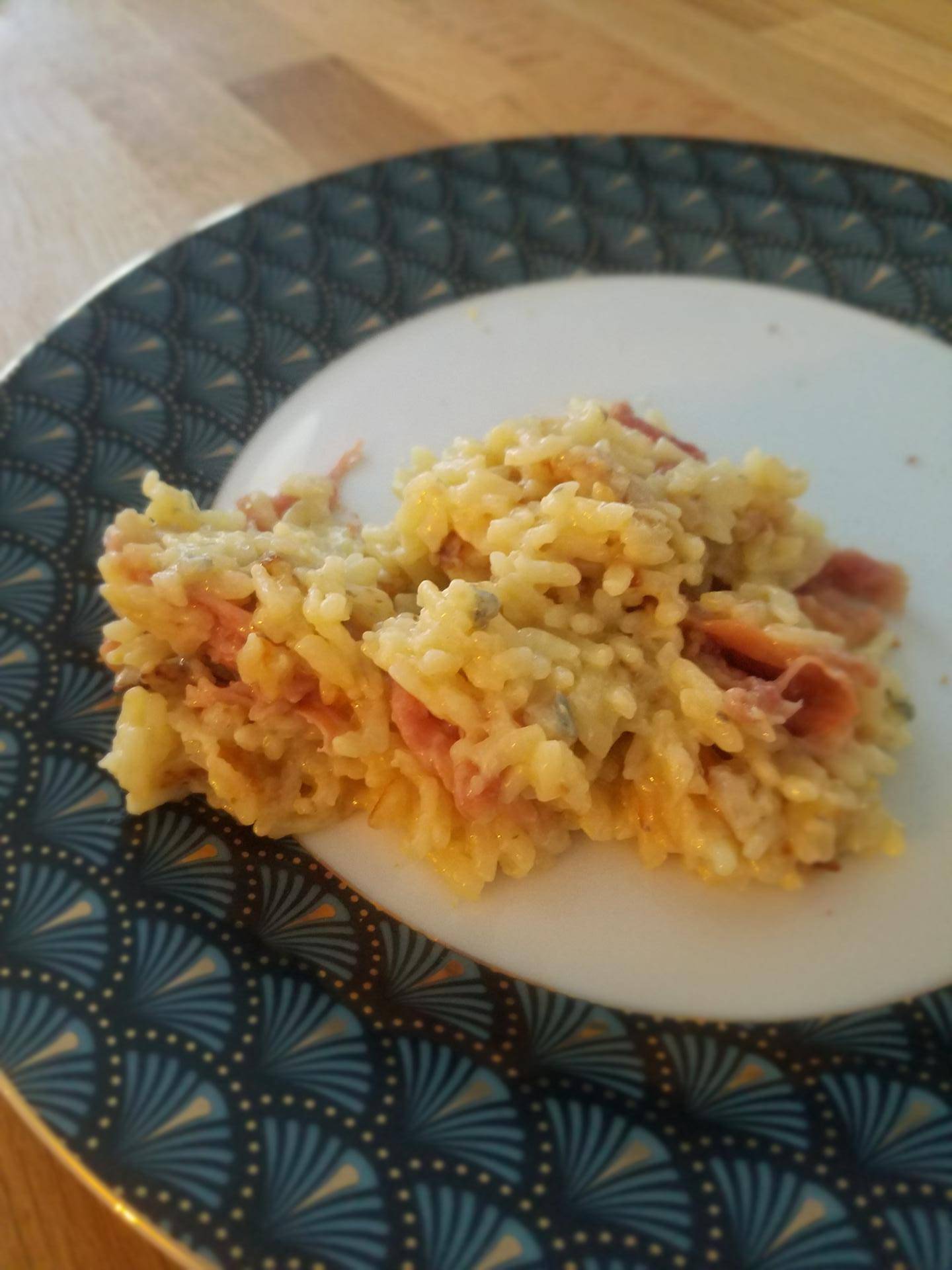 Risotto gorgonzola jambon de pays - Recette Cookeo | Moulinex