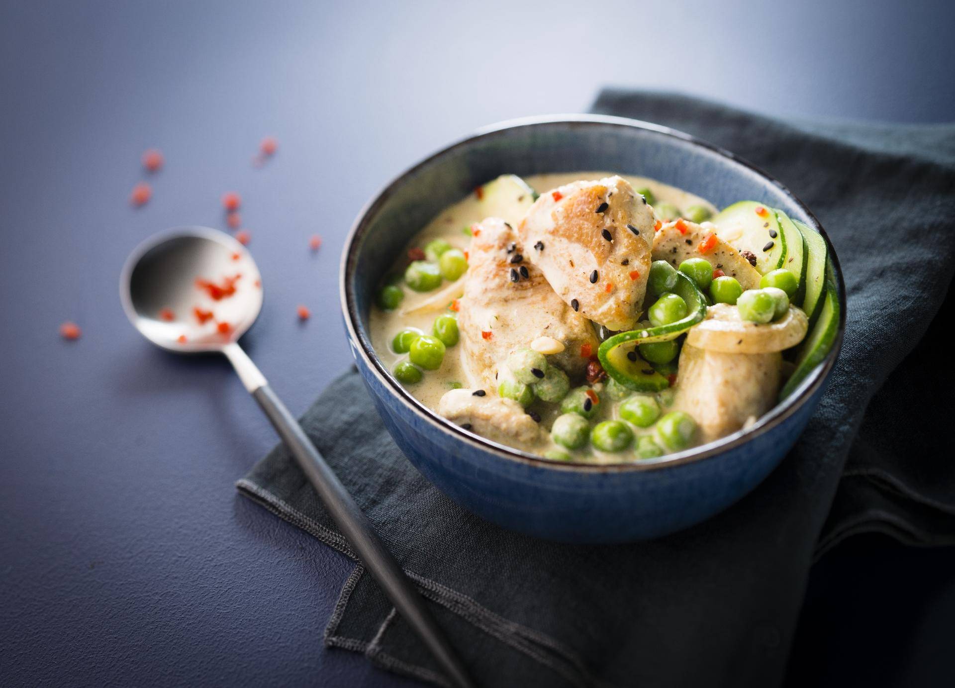 Poulet au curry vert - Recette Cookeo | Moulinex