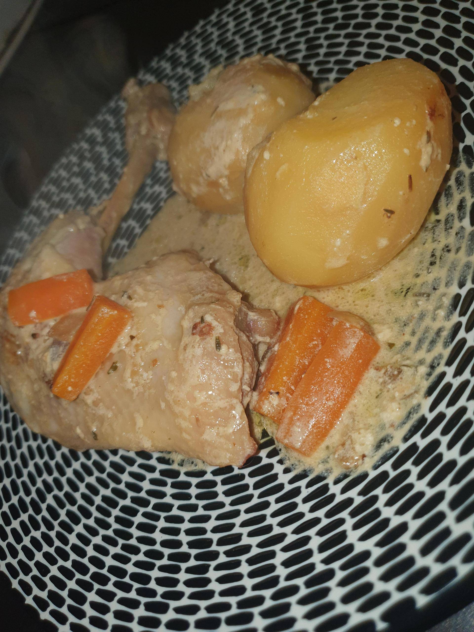Poulet à la crème - Recette Cookeo | Moulinex