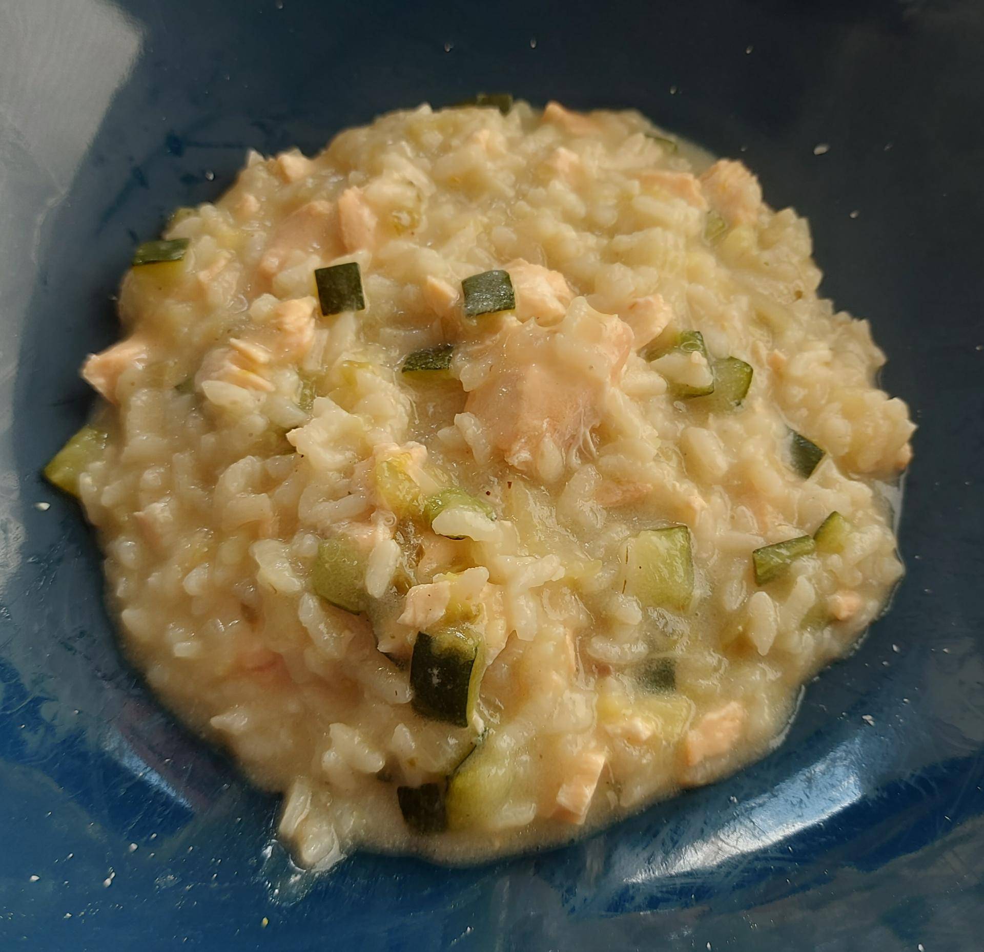 Risotto chicon courgette saumon - Recette Cookeo | Moulinex