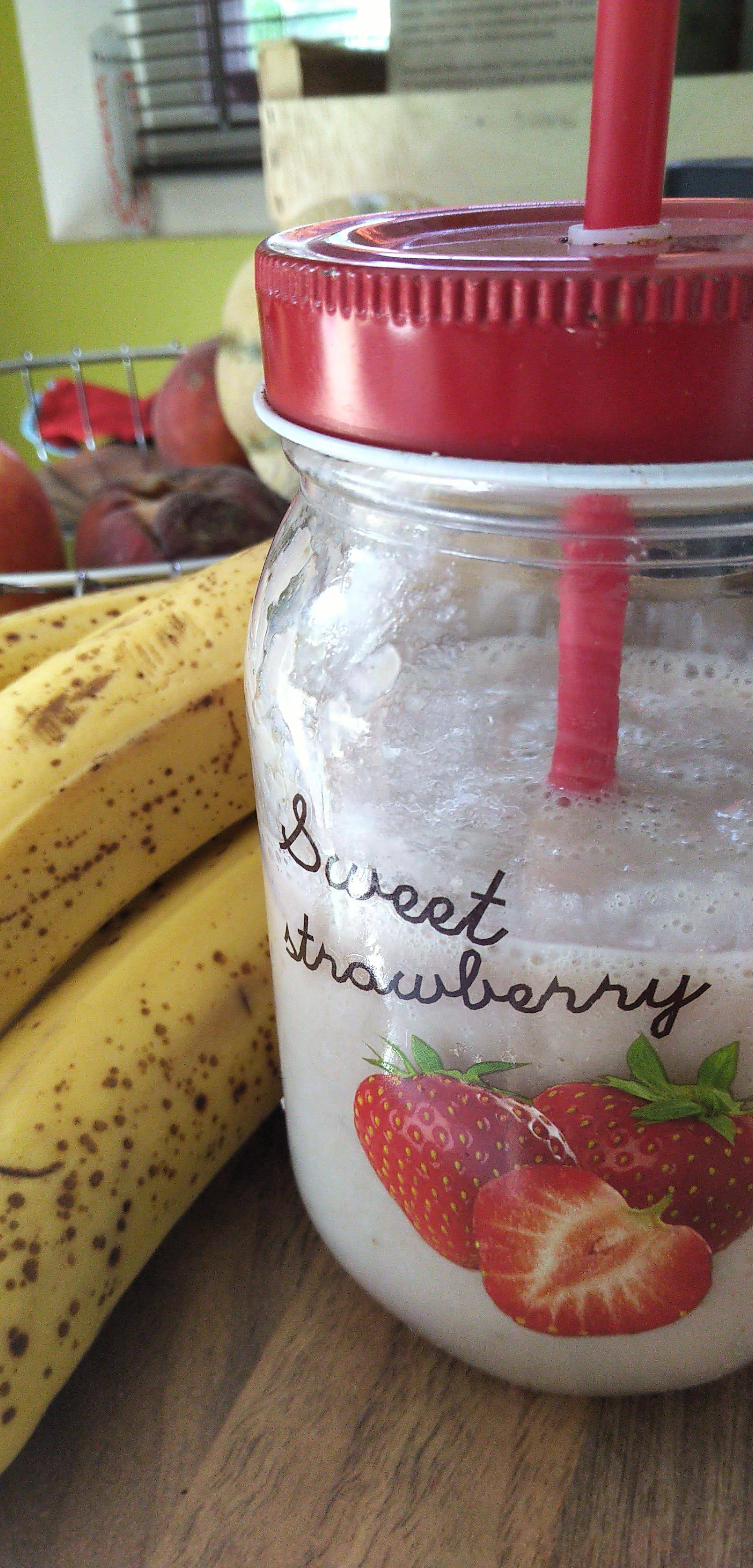 Smoothie banane fraise pomme - Recette Companion | Moulinex