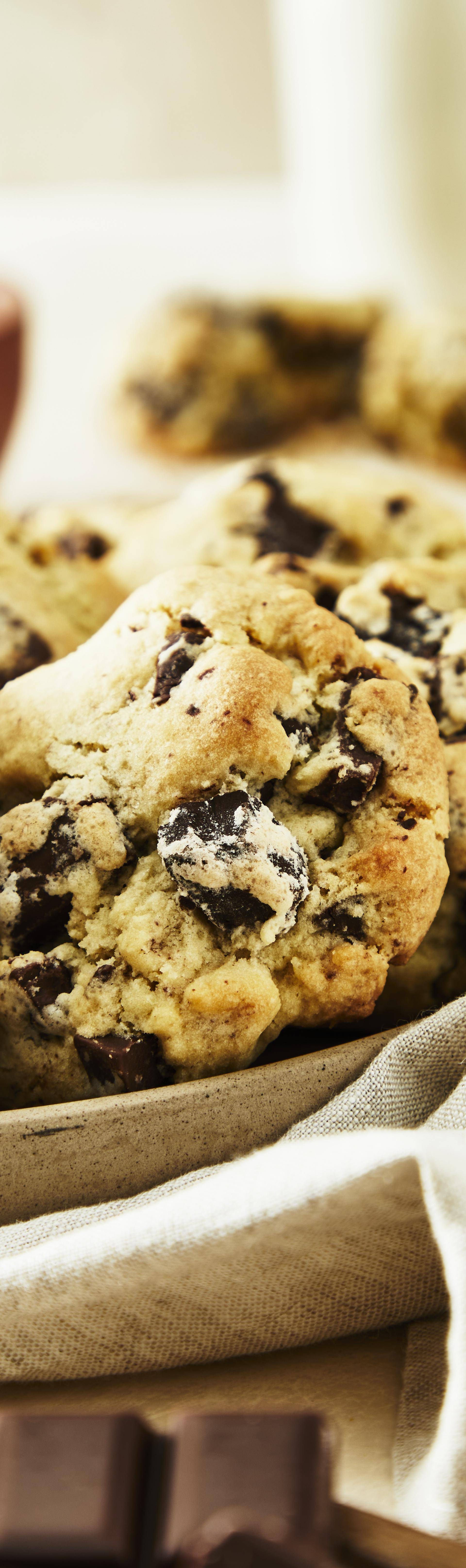 Cookies aux pépites de chocolat - Recette Crisp&Go 3P | Moulinex