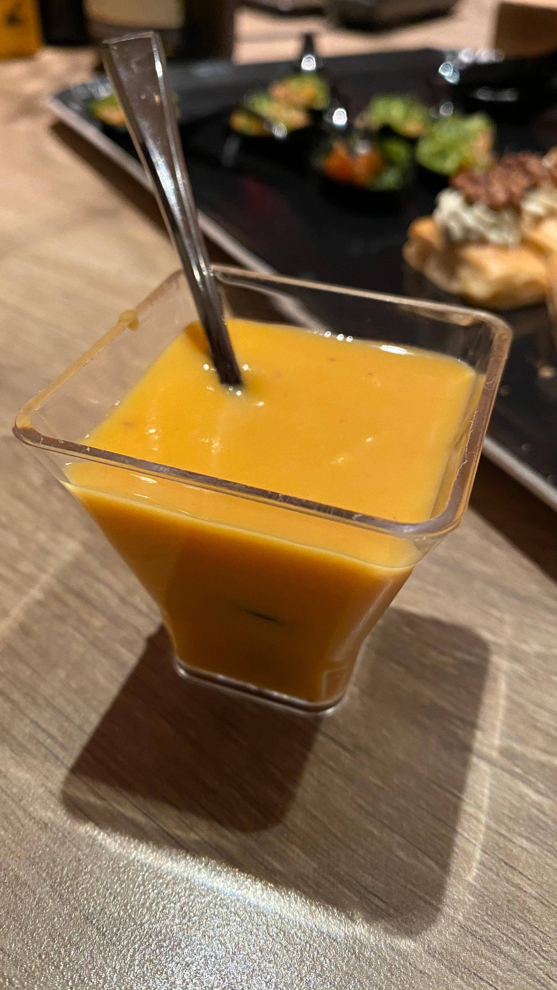 Velouté butternut et chèvre - Recette Companion Connect | Moulinex