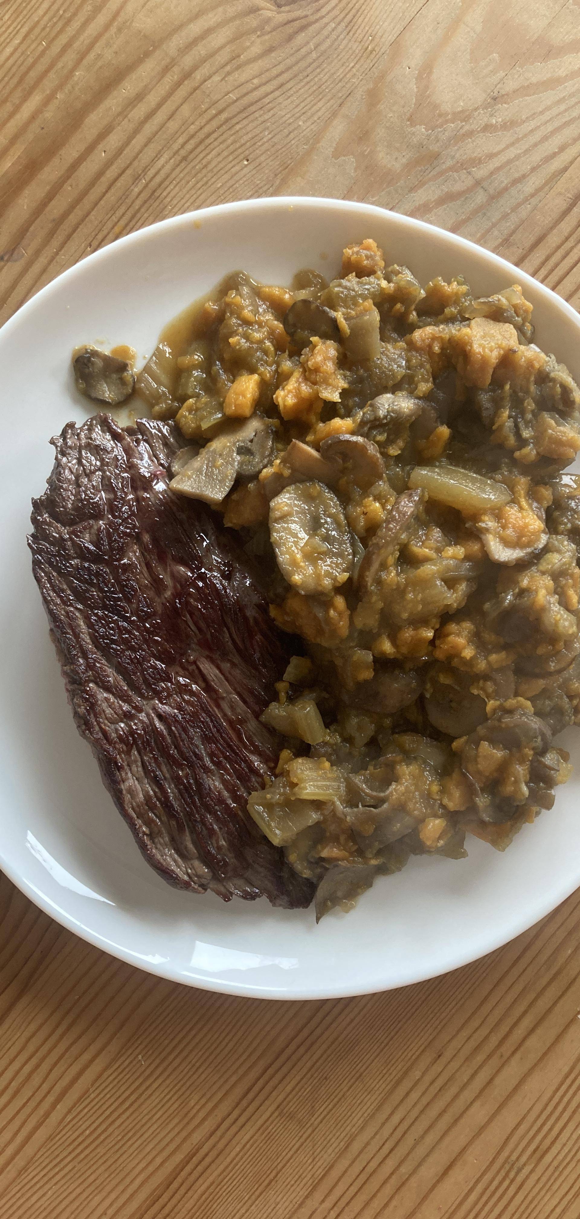 Poêlée d’automne patate douce et champignons - Recette Cookeo V3 | Moulinex