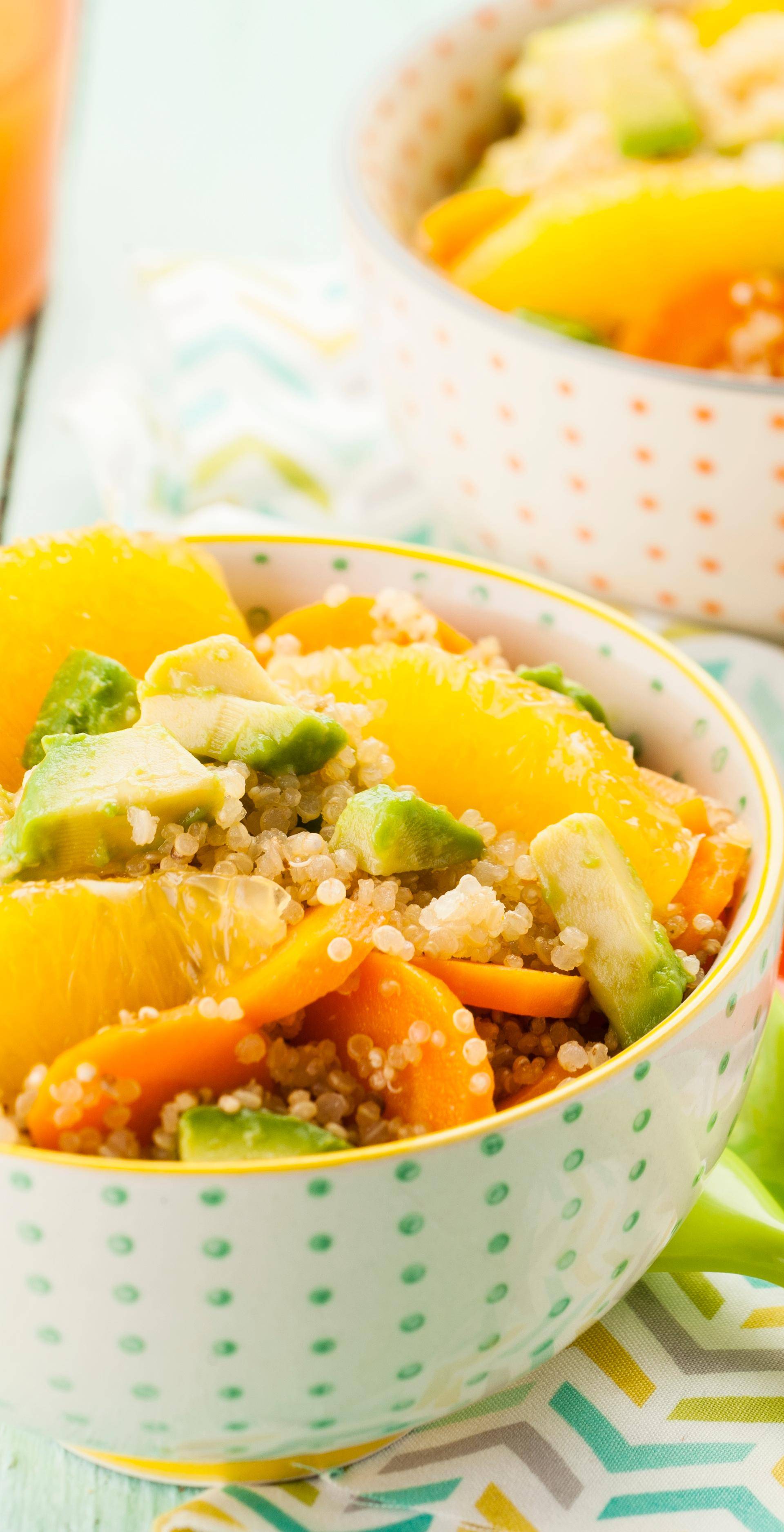 Quinoasalade met sinaasappel - Recette Cookeo | Moulinex