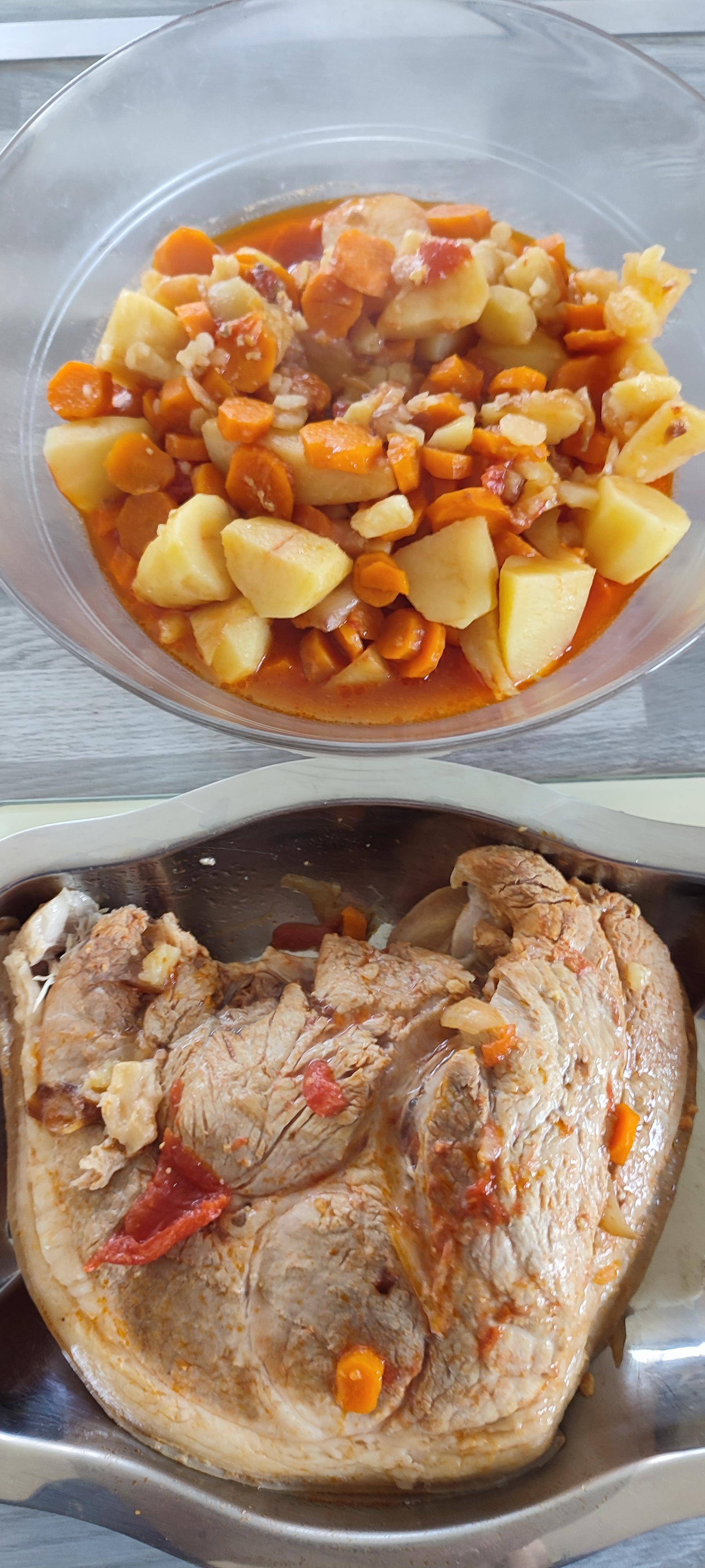 Rouelle de jambon pommes de terre - Recette Cookeo V3 | Moulinex