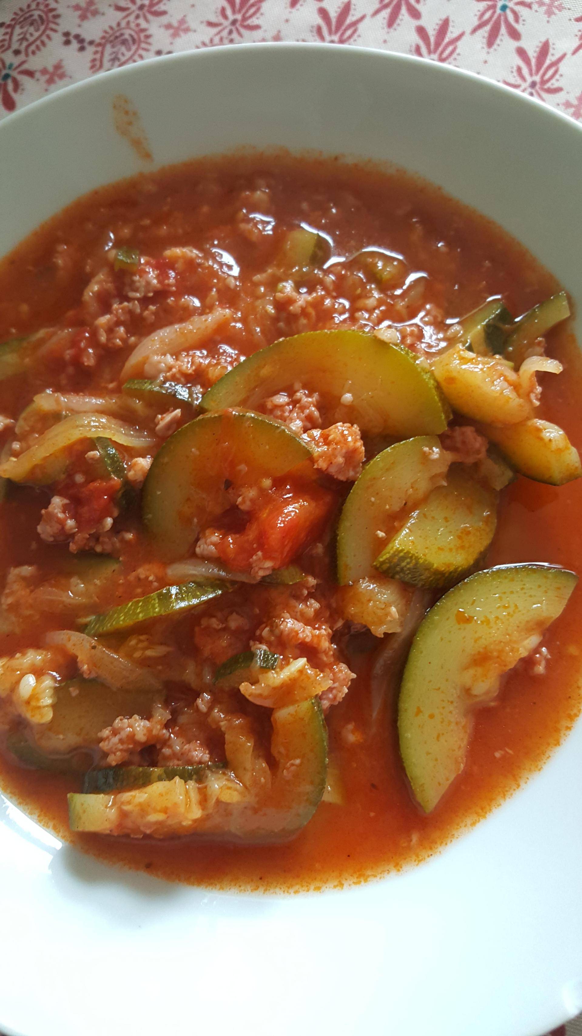 Courgettes à la viande et aux épices - Recette Cookeo V3 | Moulinex