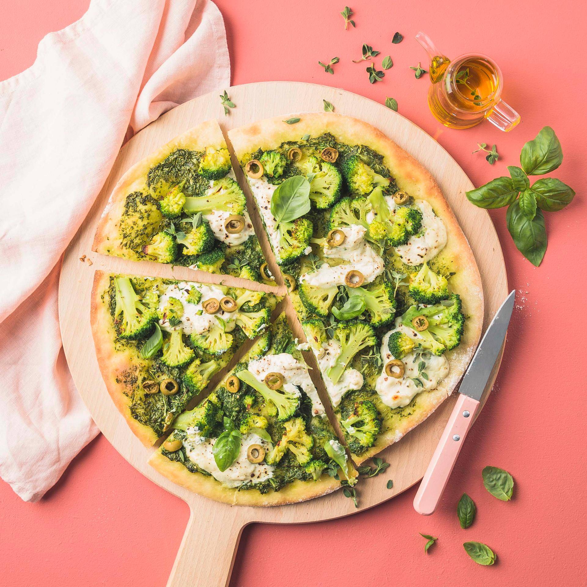 Pizza ricotta roquette - Recette Companion | Moulinex