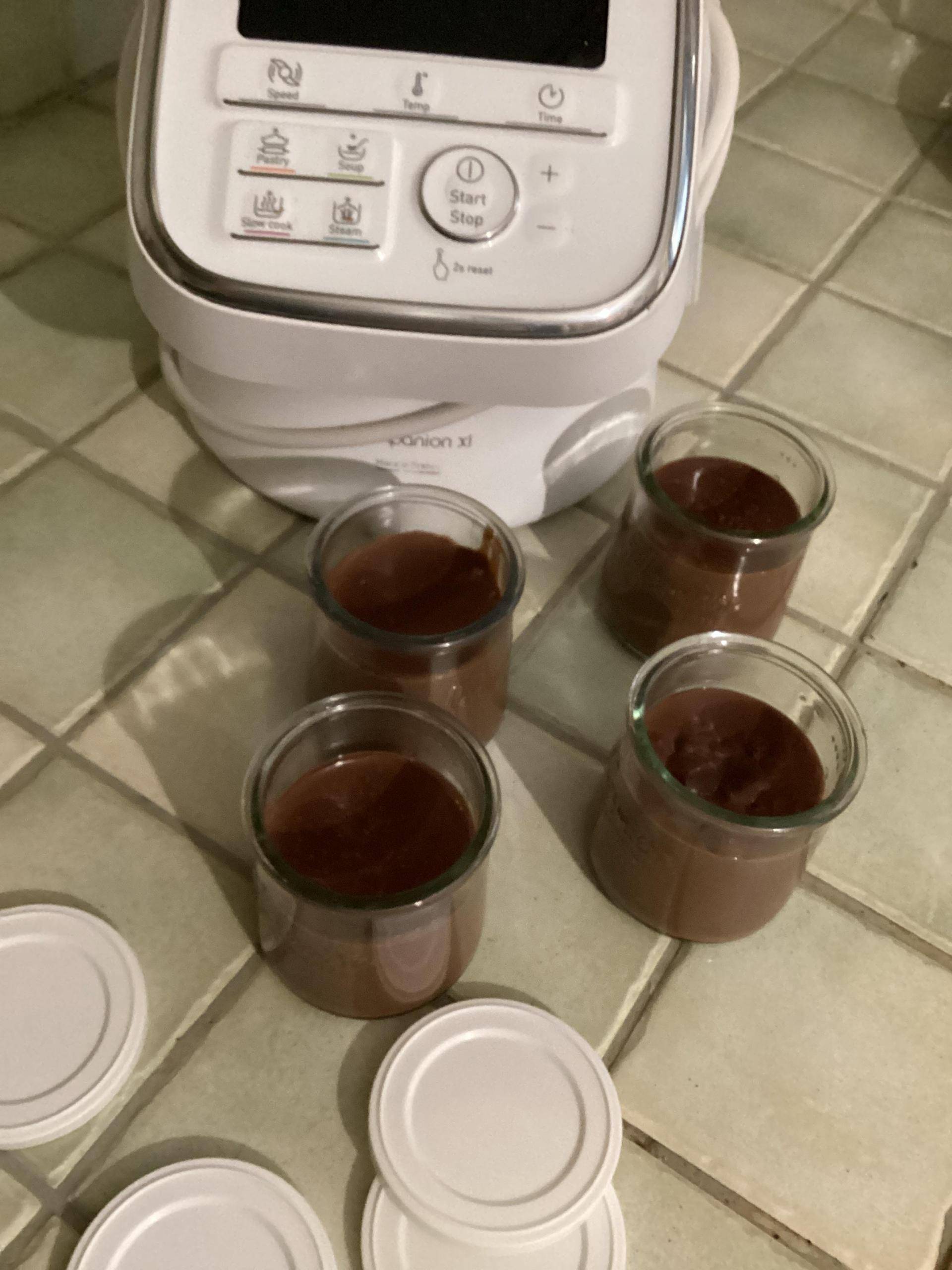 Crème aux chocolat - Recette Companion Connect XL | Moulinex