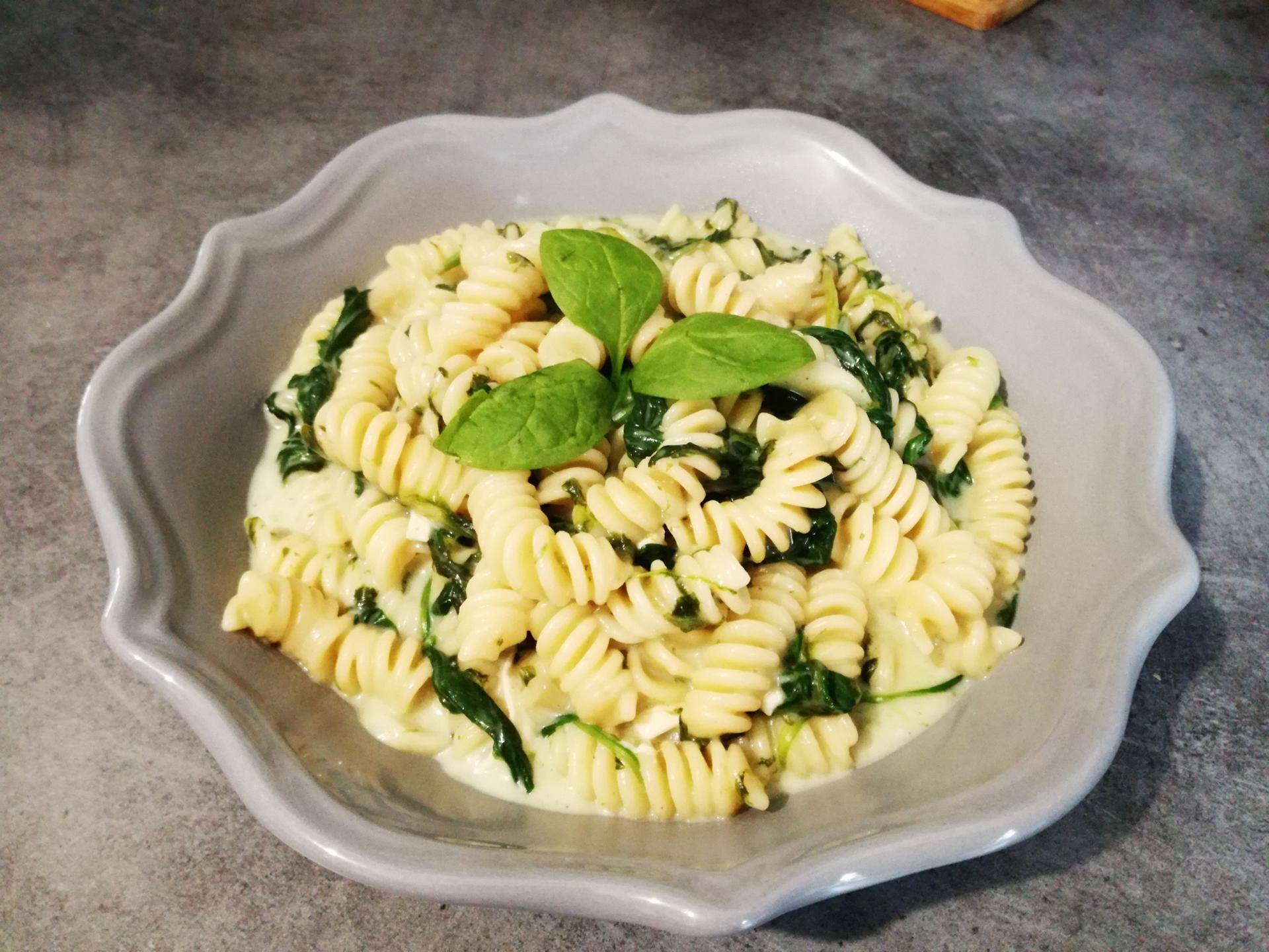 One pot pasta épinards chèvre. - Recette Cookeo | Moulinex