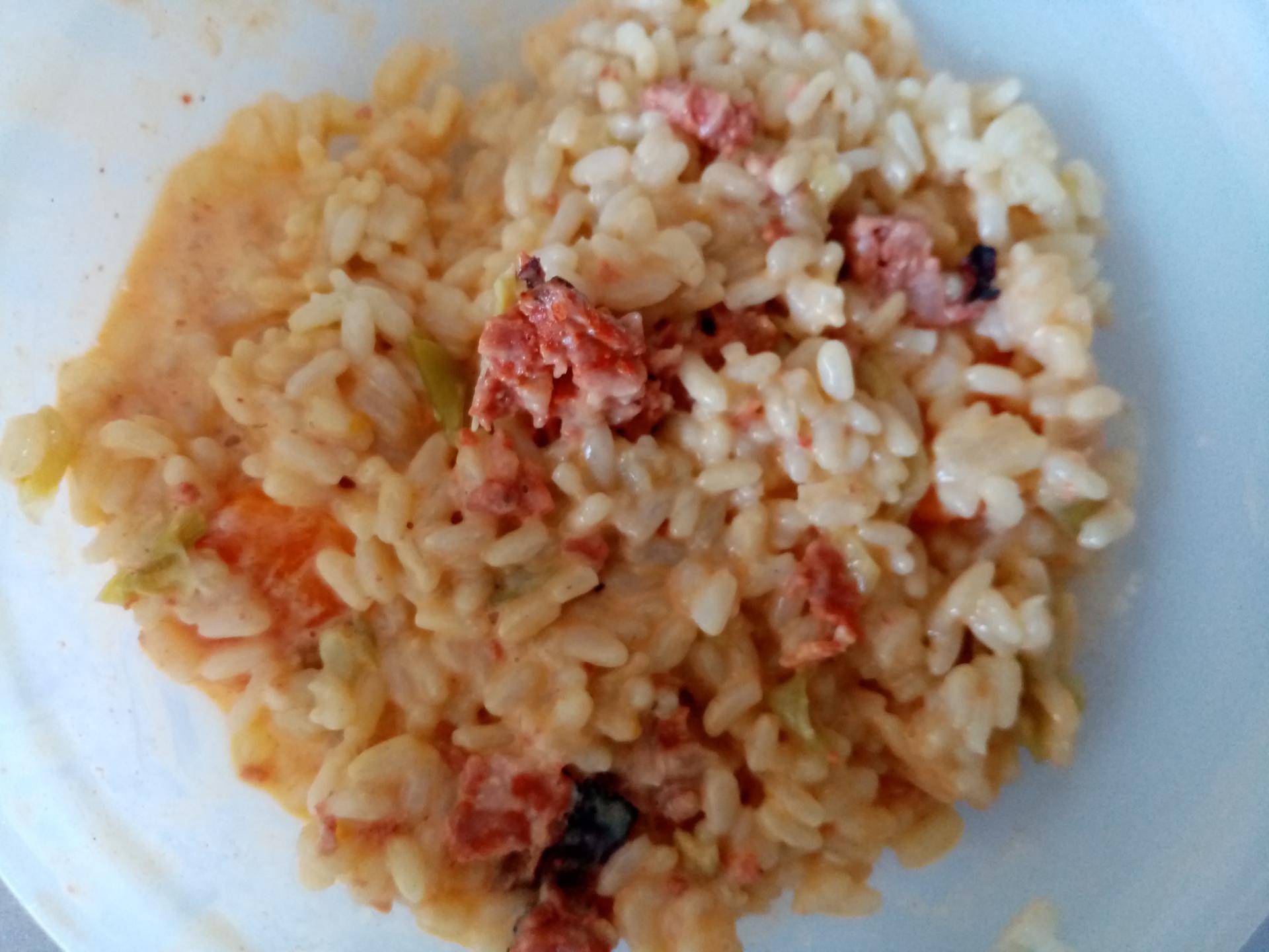 Risotto poireaux carottes chorizo - Recette Cookeo | Moulinex