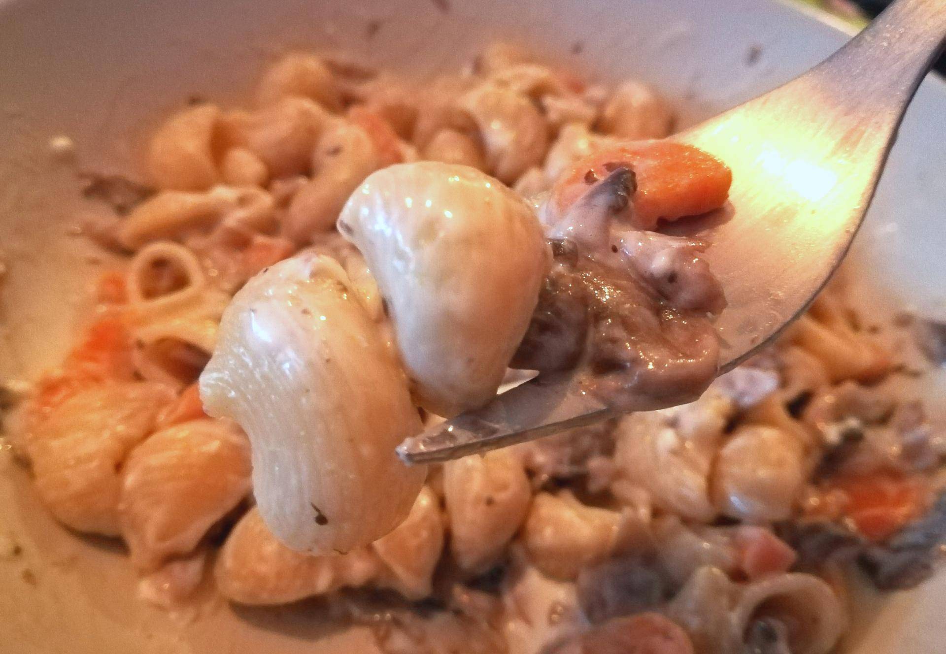 One pot pasta carottes et vache qui rit - Recette Cookeo | Moulinex