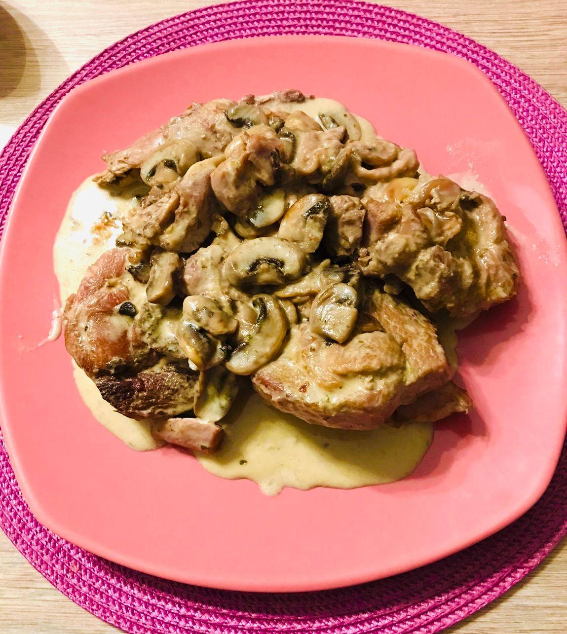 Osso bucco de dinde crème et champignons frais - Recette Cookeo | Moulinex