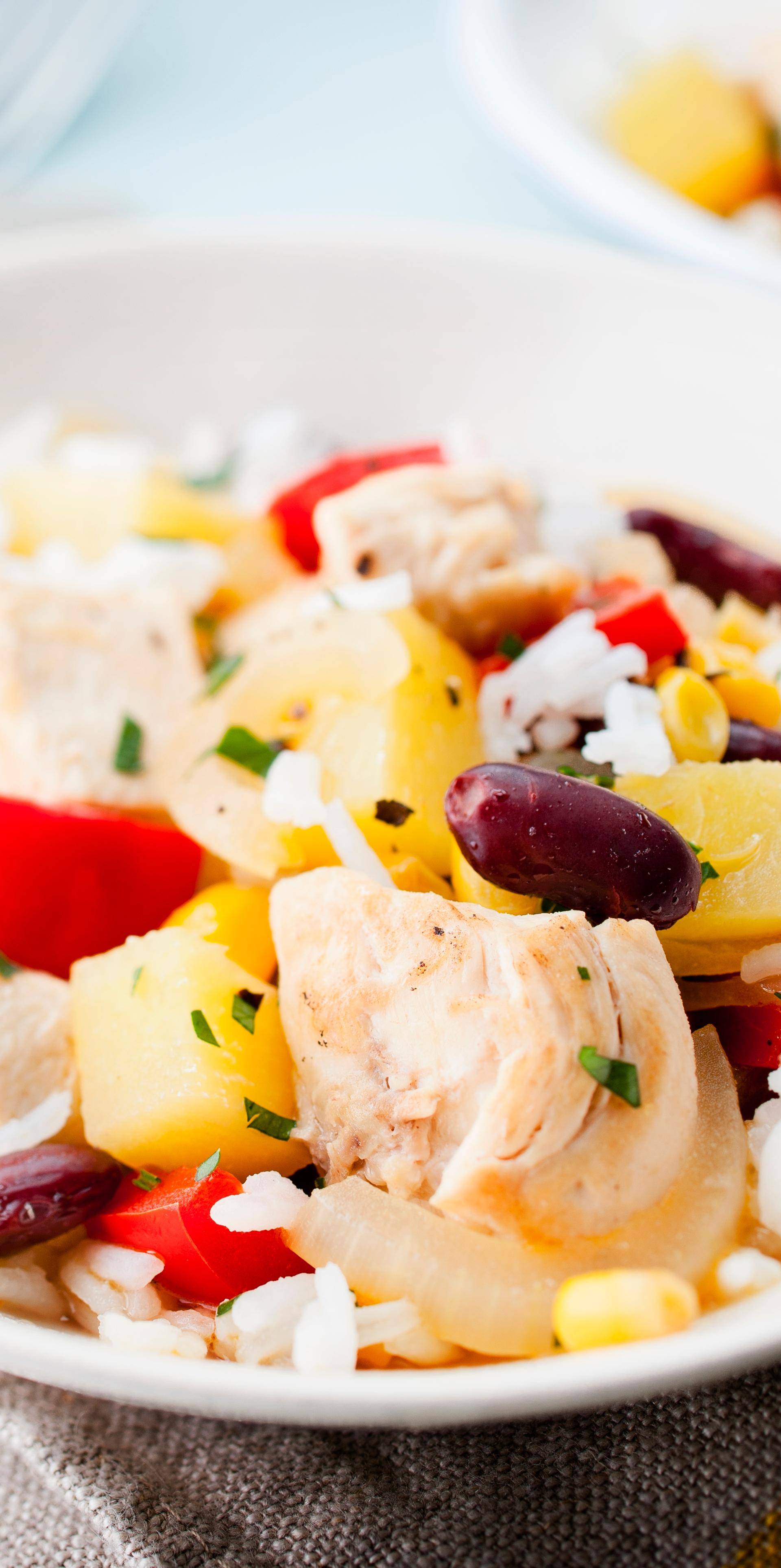 Poulet ananas maïs - Recette Cookeo | Moulinex