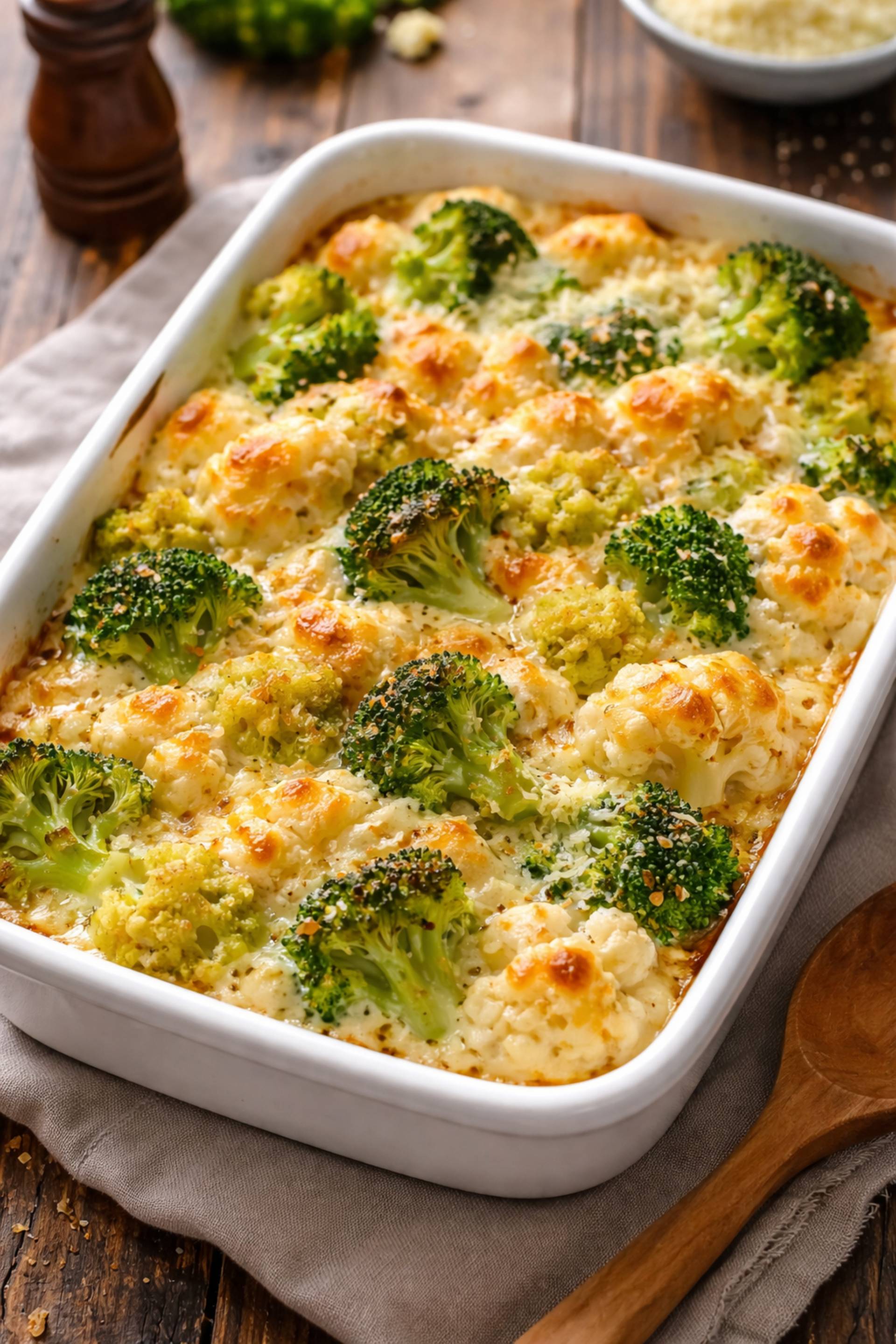 Gratin healthy 3 choux - Recette Companion Connect XL | Moulinex