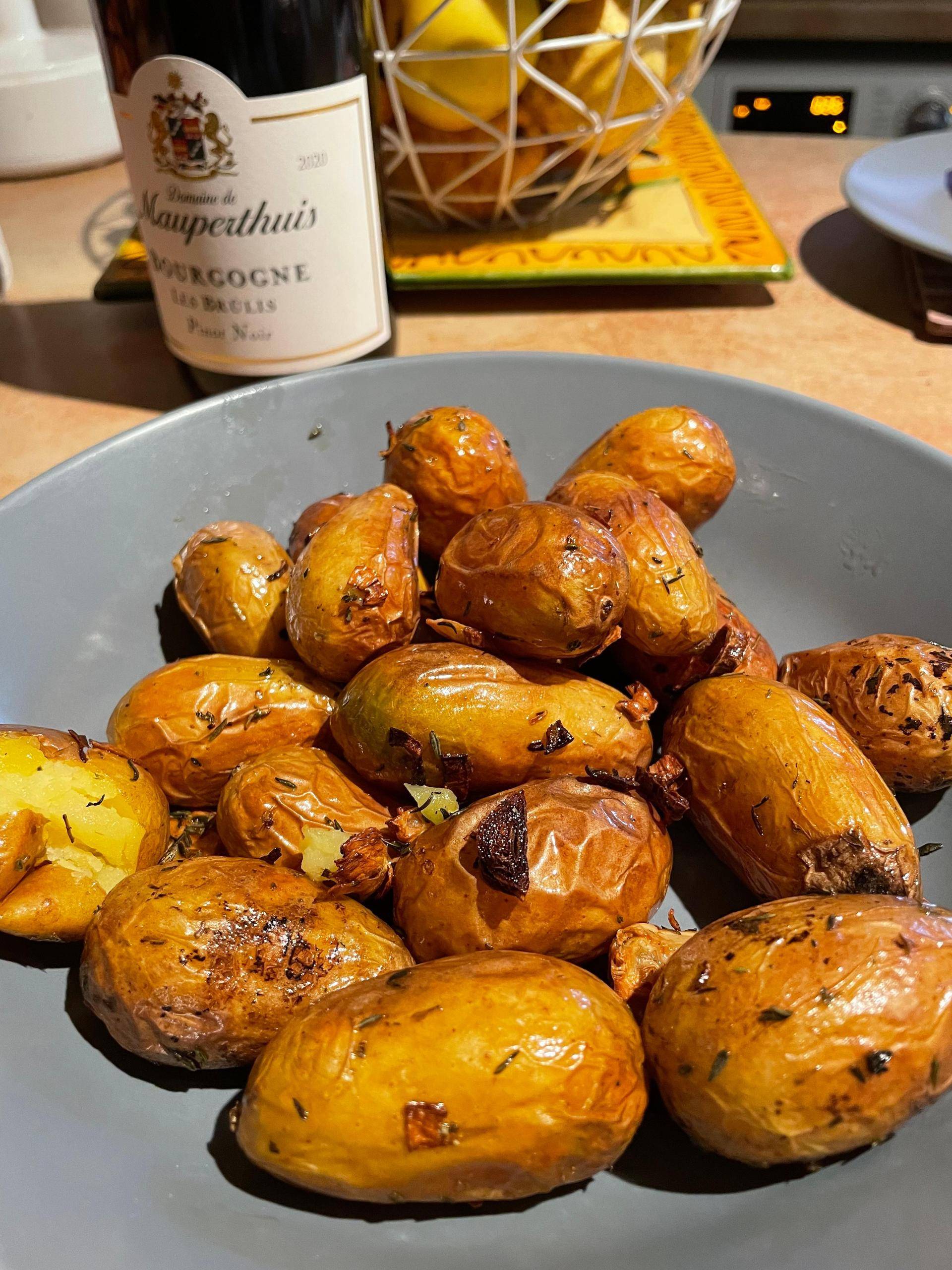 Pommes de terre grenailles extra crisp - Recette Cookeo | Moulinex
