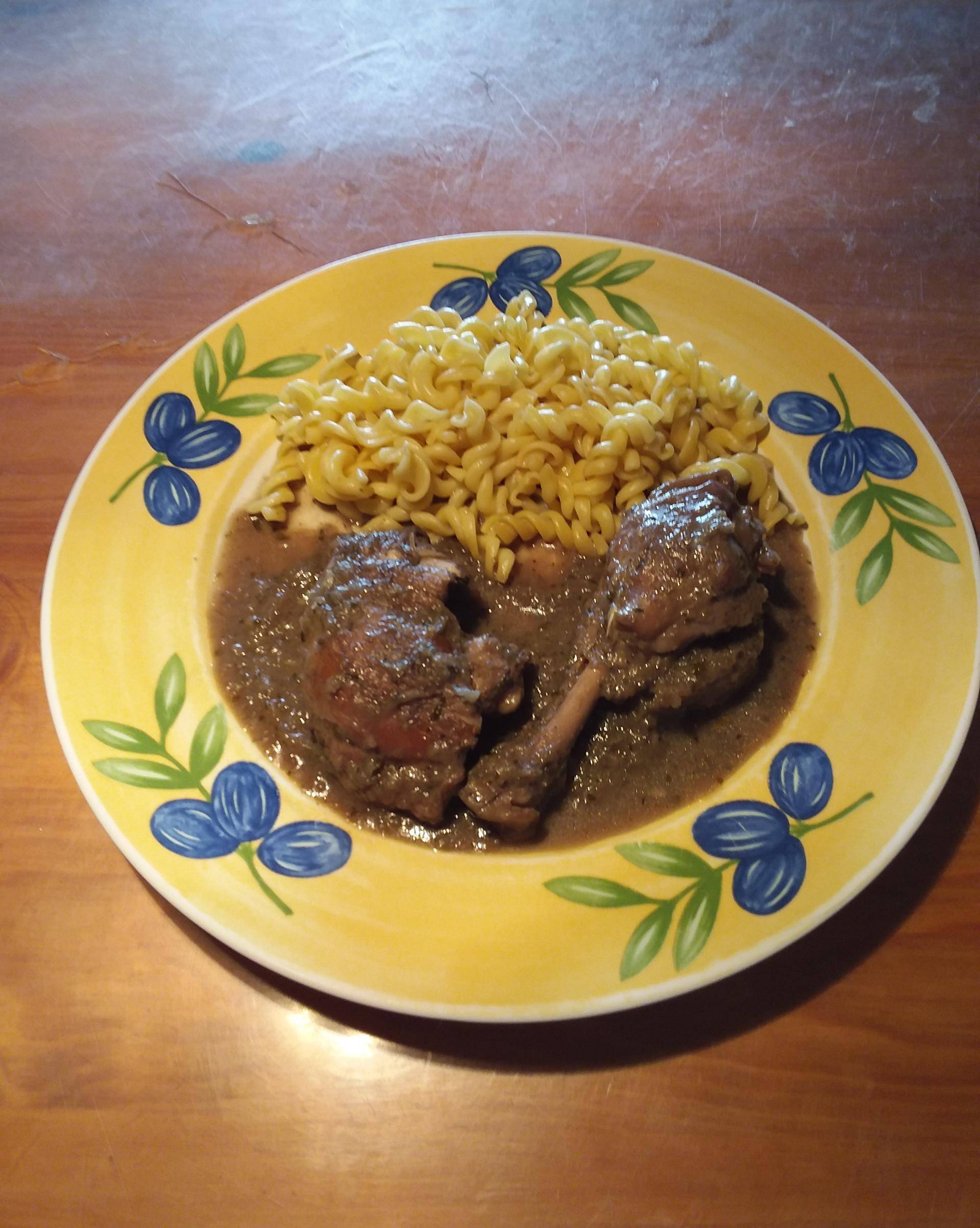 Poulet aux oignons et au vin - Recette Companion Connect XL | Moulinex